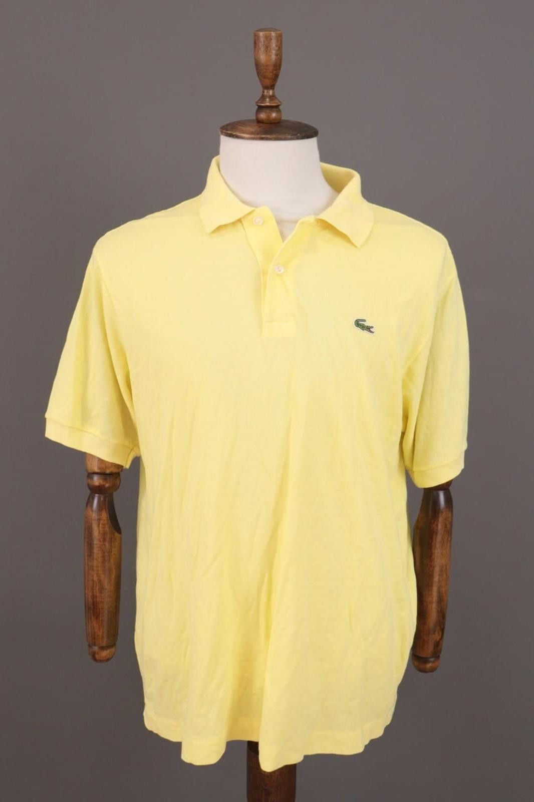 Lacoste Lacoste Yellow Summer Short Sleeve Polo Shirt Size 6 / XL Size US XL / EU 56 / 4 - 1 Thumbnail