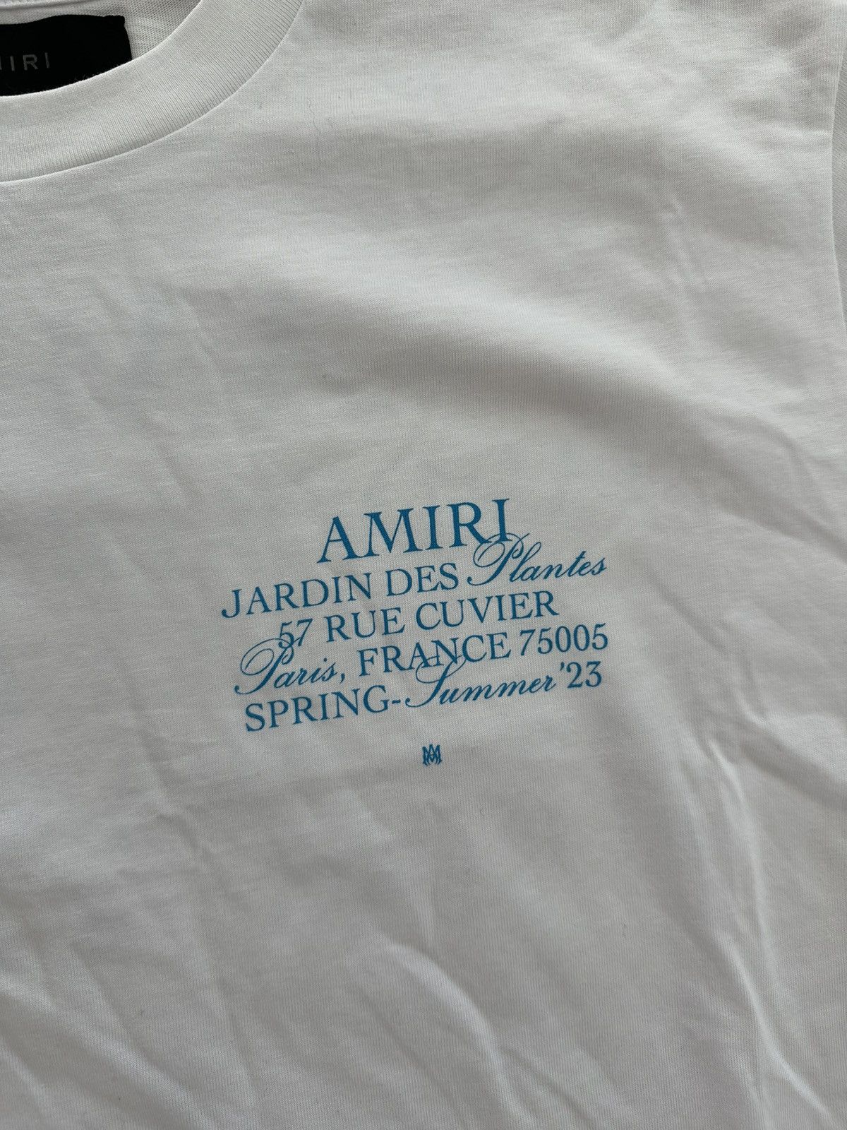 Amiri AMIRI SS23 Runway Invite T-Shirt Size US L / EU 52-54 / 3 - 3 Thumbnail