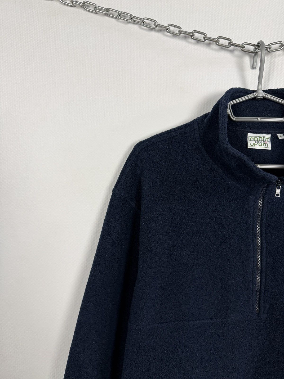 Lacoste Lacoste Sport Half Zip Fleece Jacket Vintage Pullover XL Size US XL / EU 56 / 4 - 3 Thumbnail