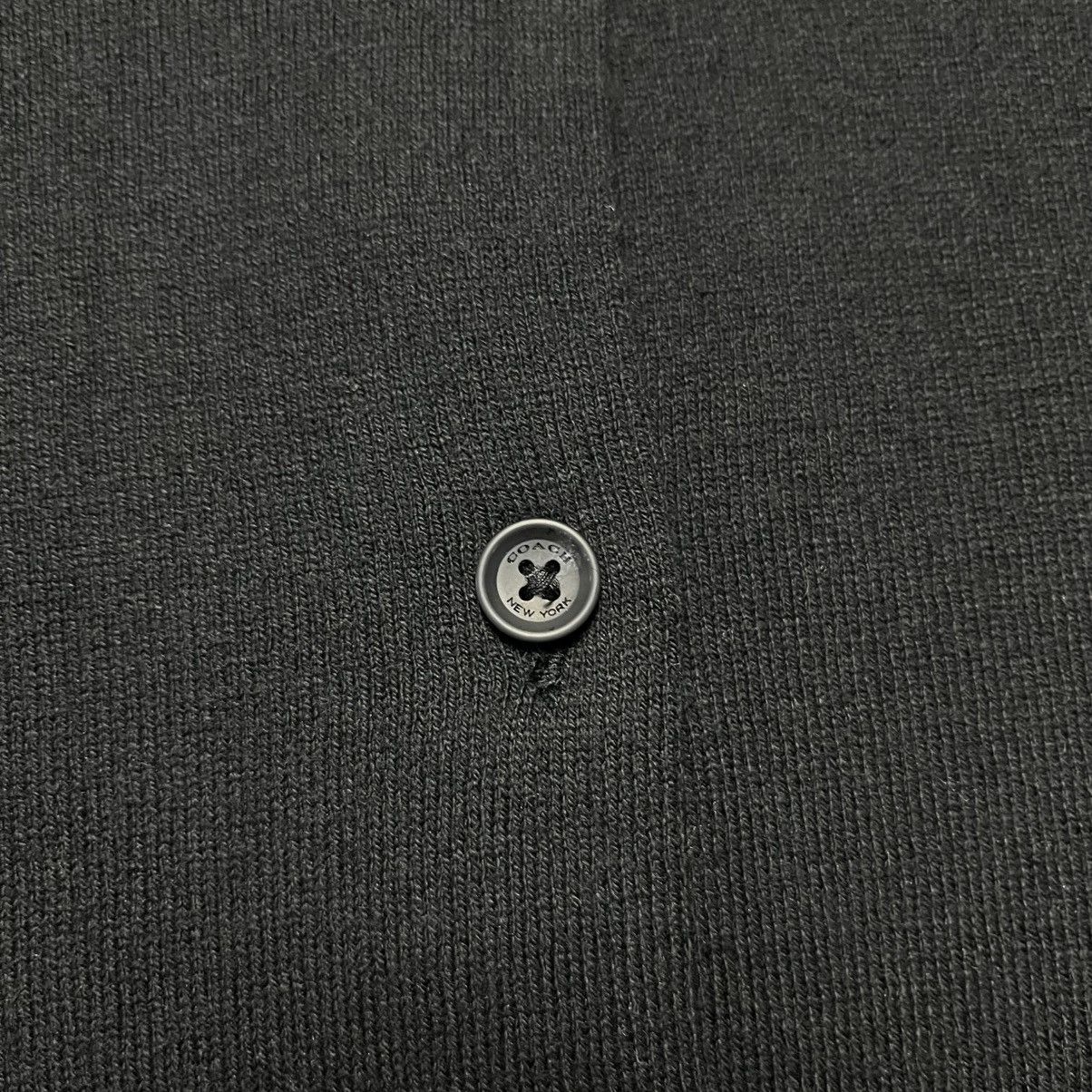 Coach Coach Black Cardigan Sweater Luxury Designer Size XS / US 0-2 / IT 36-38 - 5 Thumbnail