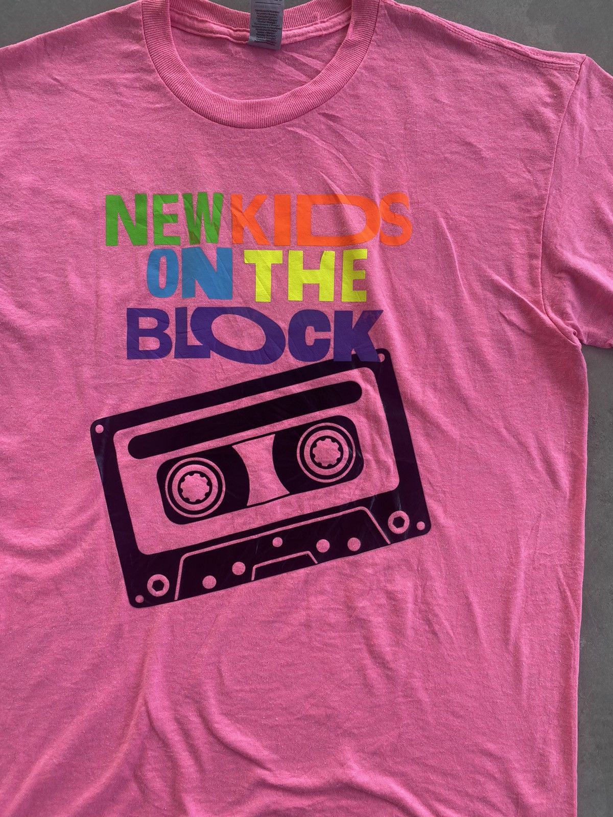 Band Tees × Vintage VINTAGE NEW KIDS ON THE BLOCK BAND TEE Size US M / EU 48-50 / 2 - 2 Thumbnail