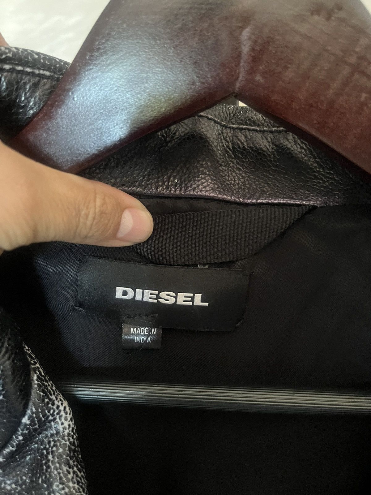 Diesel Leather vintage jacket Size US S / EU 44-46 / 1 - 9 Thumbnail