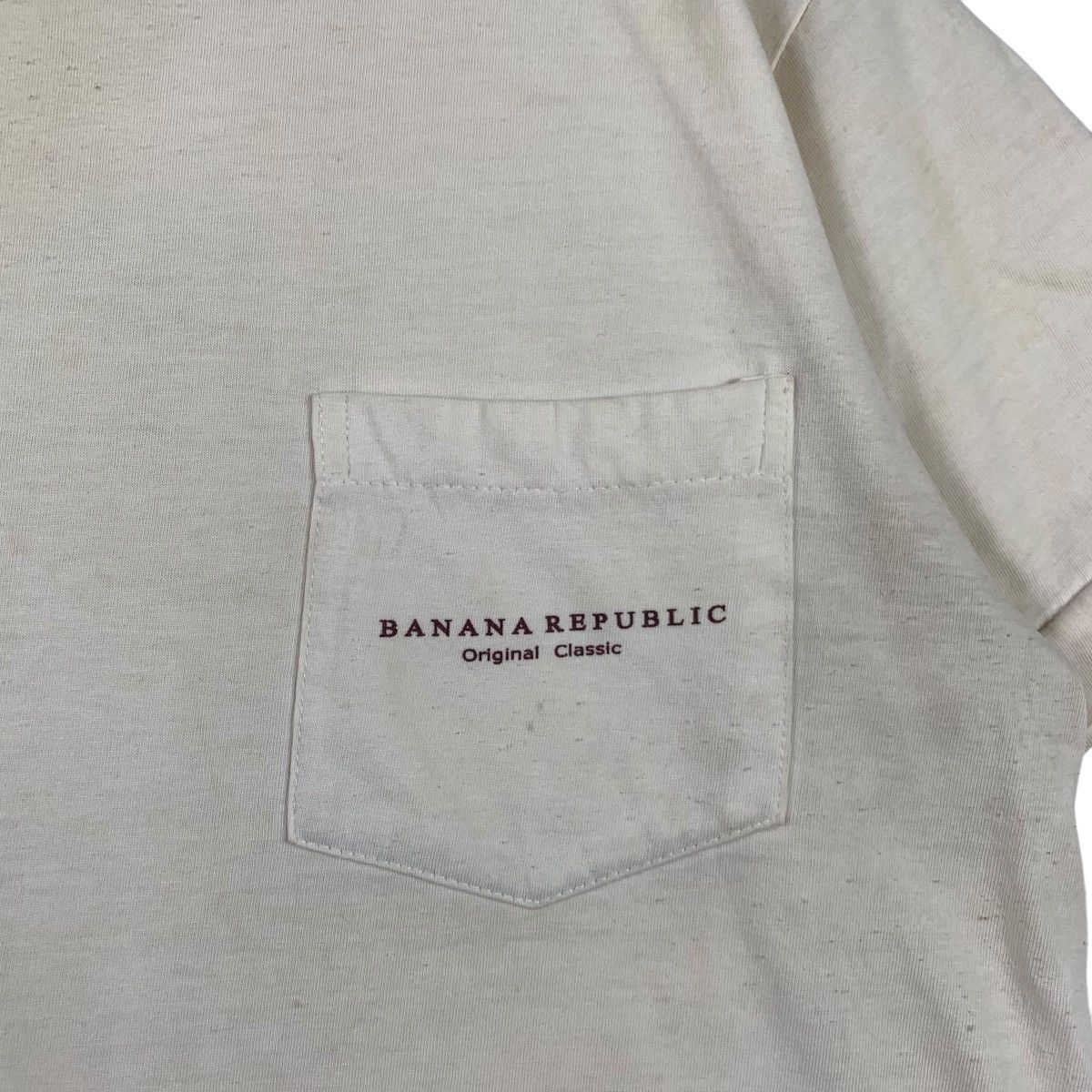 Banana Republic × Vintage Vintage 90s Banana Republic Short Sleeve Shirt Size US M / EU 48-50 / 2 - 5 Thumbnail