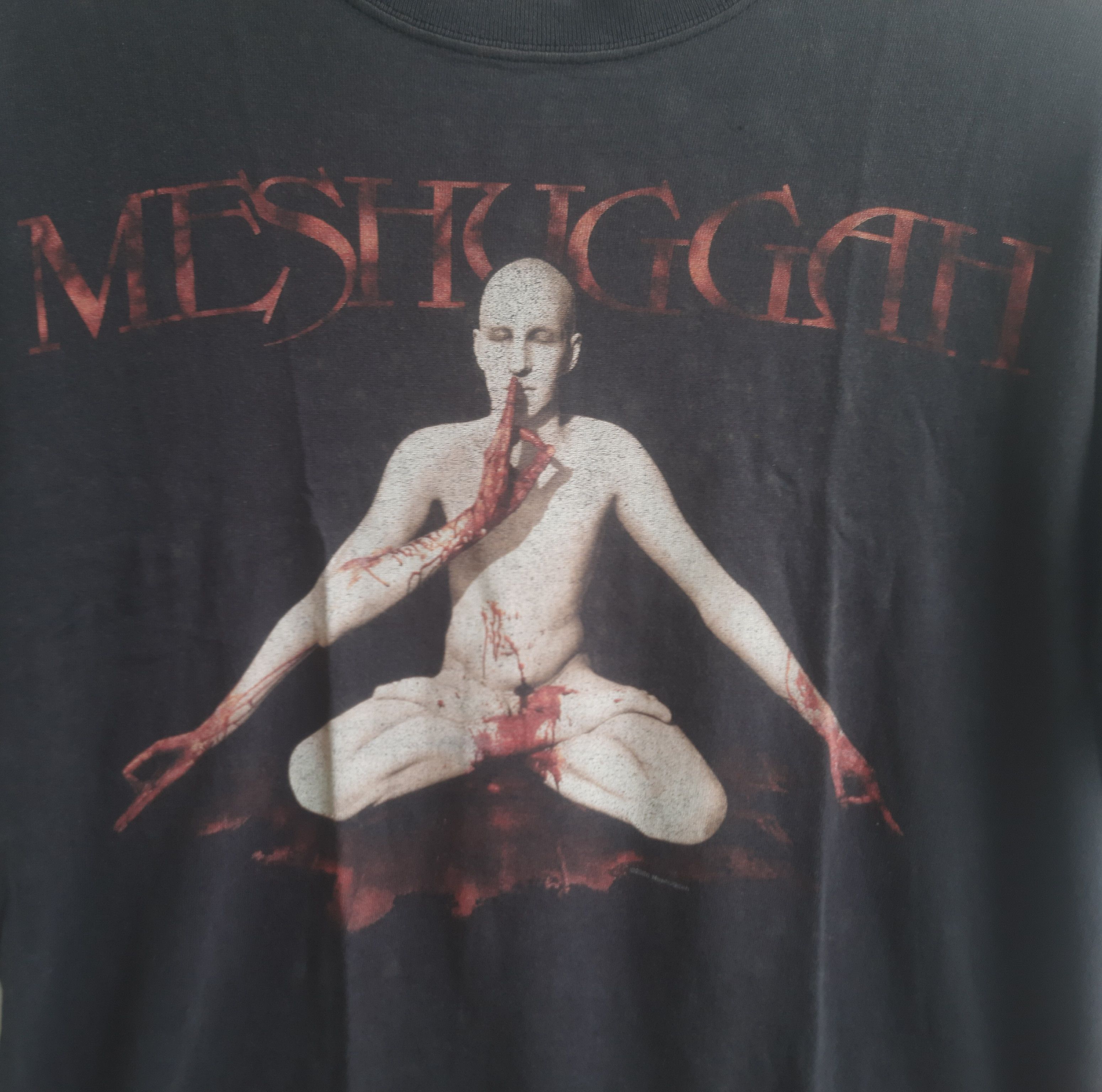 Band Tees Y2K MESHUGGAH North American Tour 2008 Death Metal Size US M / EU 48-50 / 2 - 2 Thumbnail