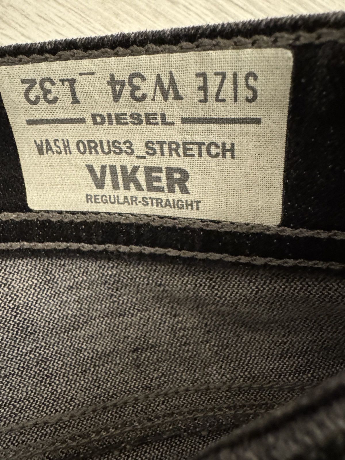 Diesel Diesel Viker Jeans Size US 34 / EU 50 - 5 Thumbnail