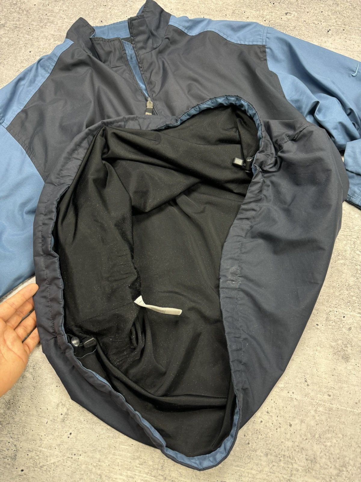 Nike × Vintage Vintage Nike Golf 90’s Y2K Style Drill Nylon Anorak Jacket Size US XL / EU 56 / 4 - 17 Thumbnail