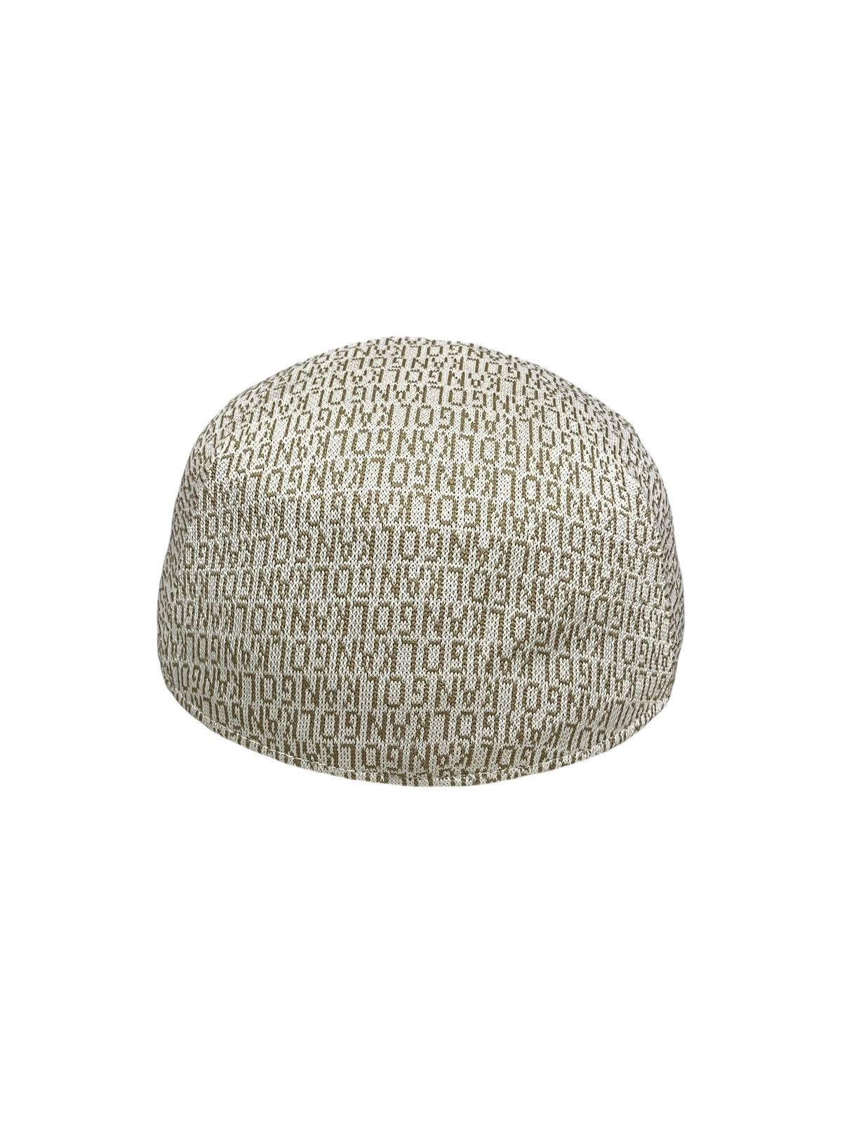 Kangol Rare Kangol All Over Logo Jacquard Space Cap Beige Size ONE SIZE - 6 Thumbnail