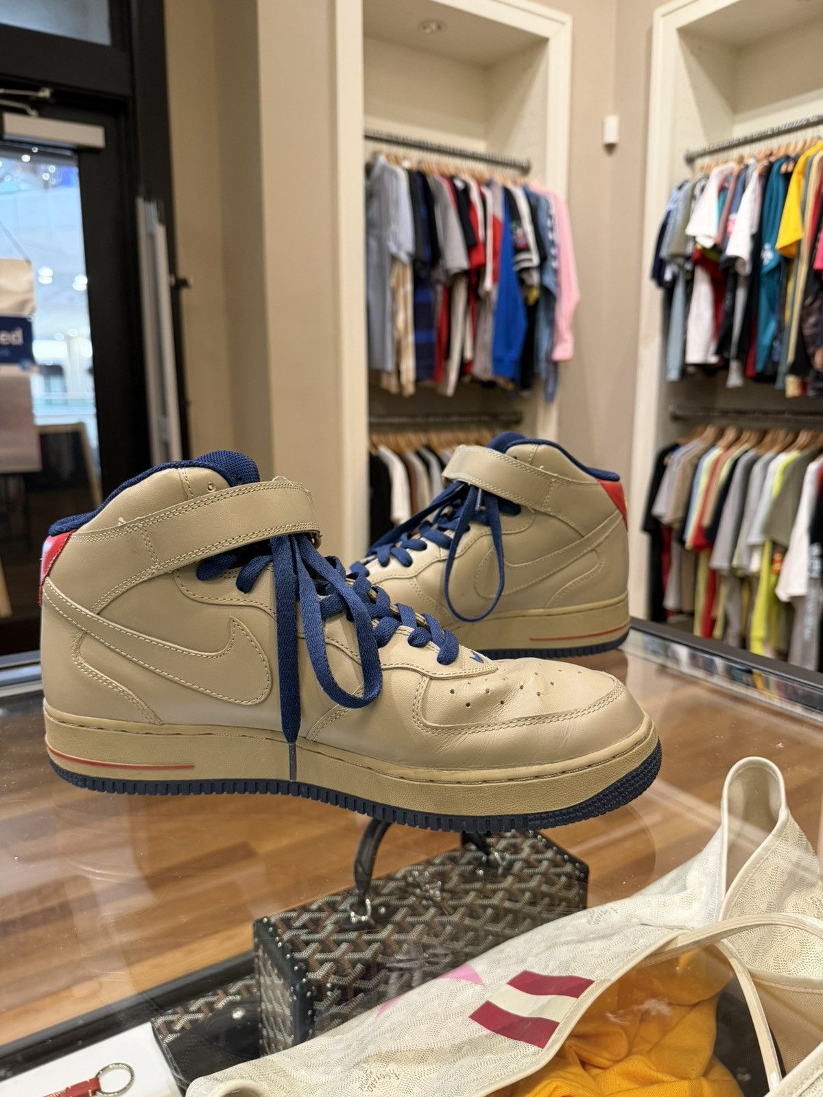 Nike Nike Air Force 1 Mid ‘Tuskegee (2004)’ Size US 11.5 / EU 44-45 - 3 Thumbnail
