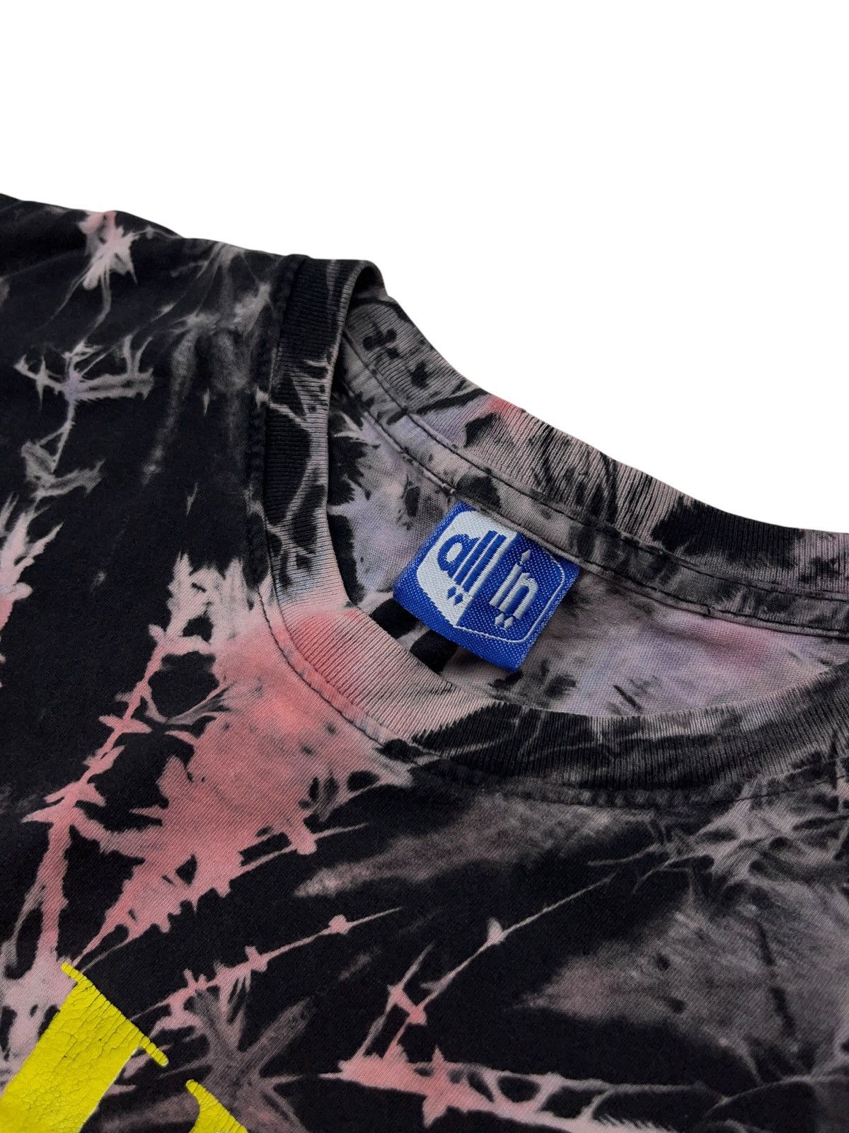 Nirvana Vintage 00s Nirvana Logo Tie Dye T-shirt Cobain Soundgarden Size US L / EU 52-54 / 3 - 4 Thumbnail