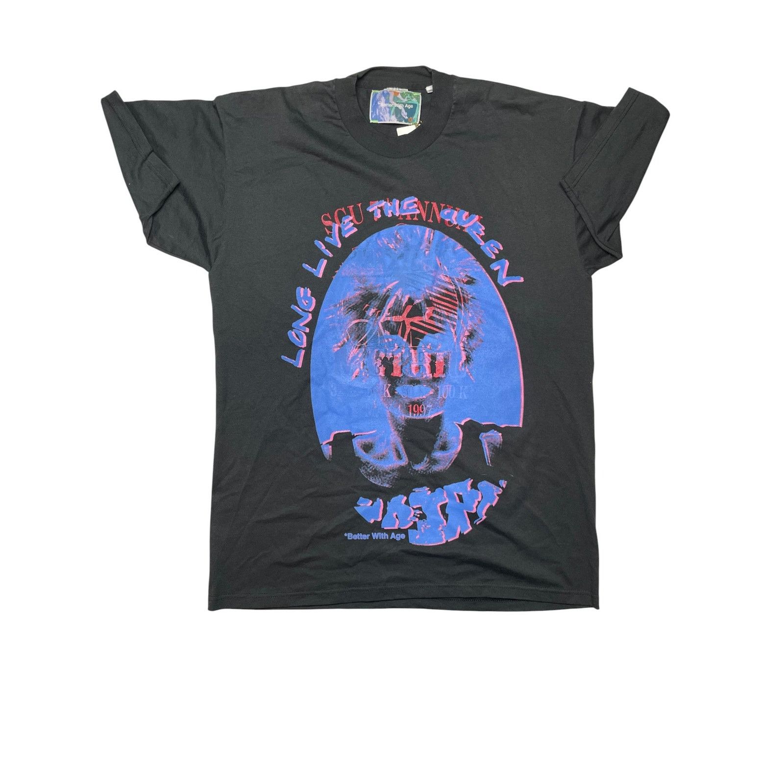 Better With Age Better With Age Long Live The Queen Black Tee Size US XL / EU 56 / 4 - 1 Thumbnail