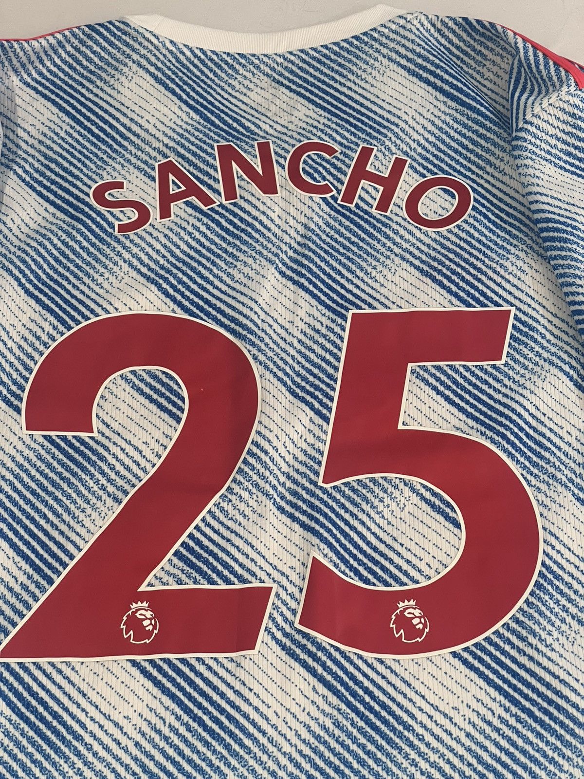 Adidas 2021/22 Men’ Manchester United Adidas Away Jersey Sancho 25 Size US XL / EU 56 / 4 - 4 Thumbnail