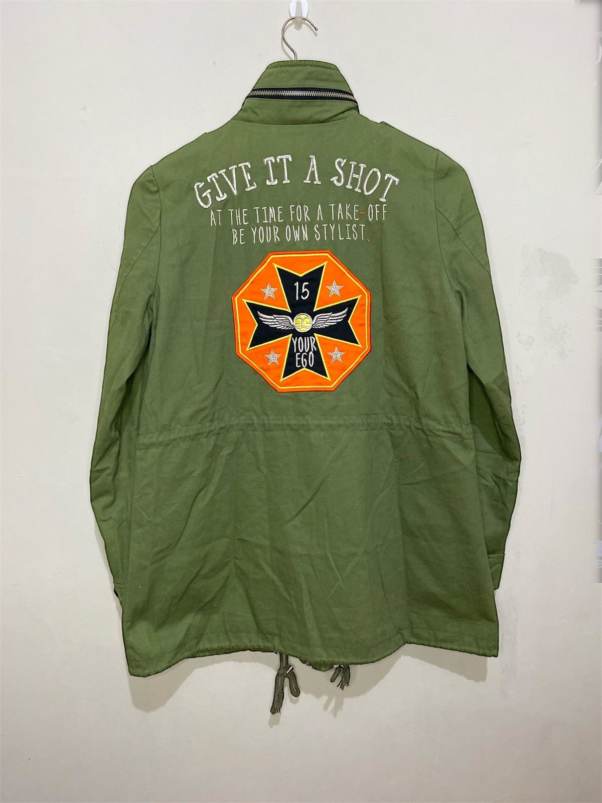 Japanese Brand × Vintage Japanese Parka Army Egoist Jacket Size US L / EU 52-54 / 3 - 2 Thumbnail