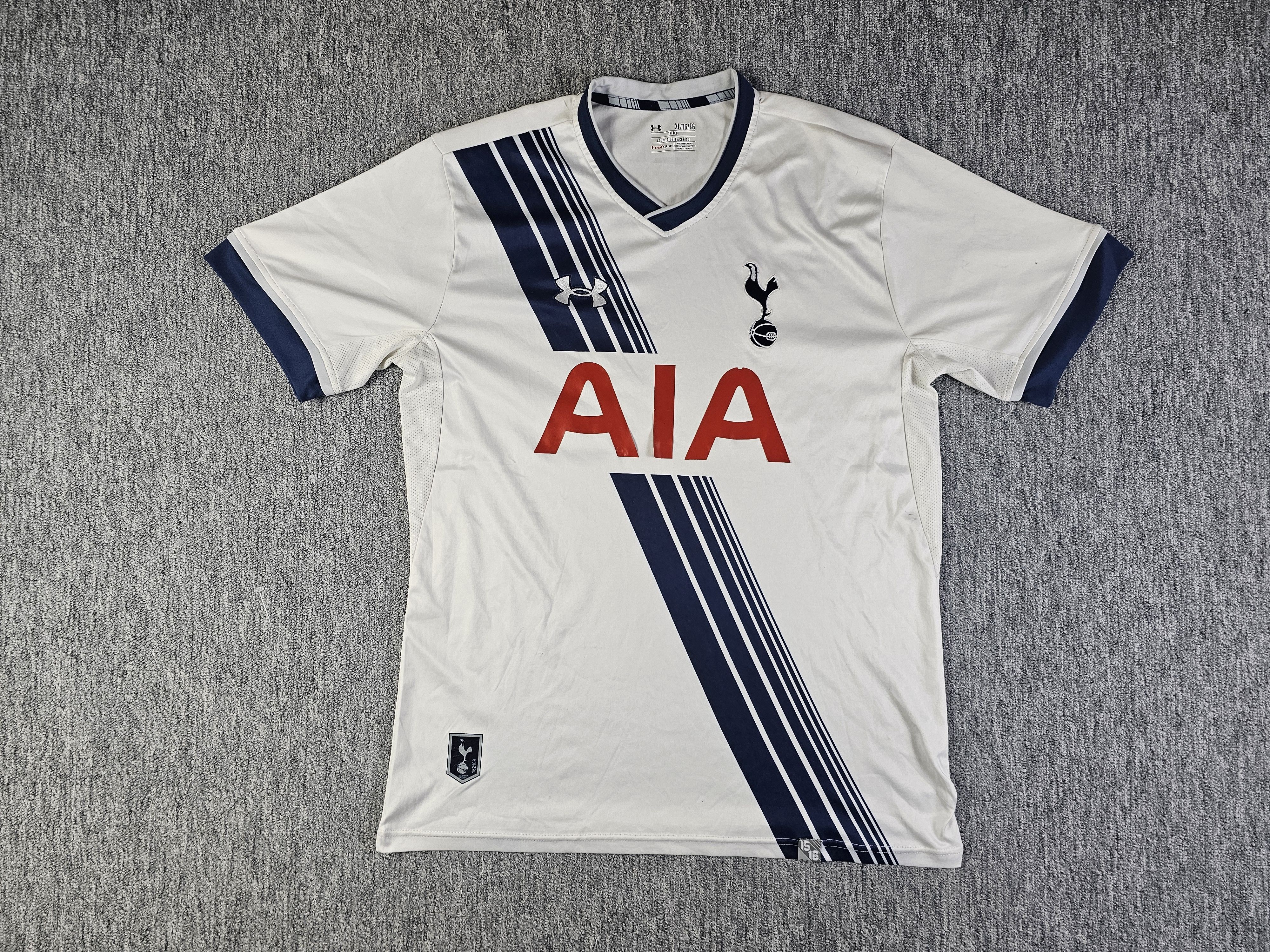 Under Armour Tottenham Hotspur Home Shirt 2015 2016 Men XL Under Armour Size US XL / EU 56 / 4 - 5 Thumbnail