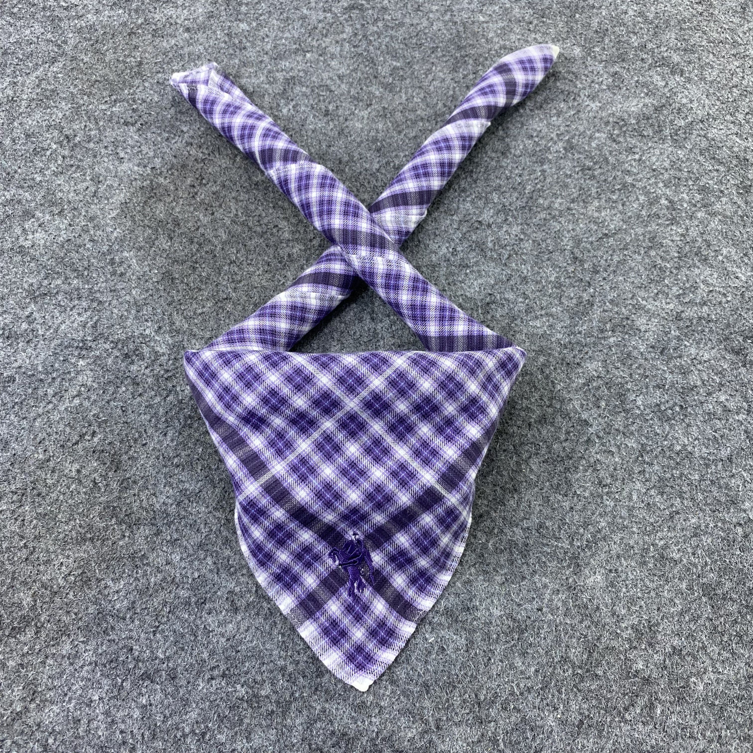 Burberry Burberry Handkerchief Neckerchief Bandana-B1743 Size ONE SIZE - 2 Thumbnail