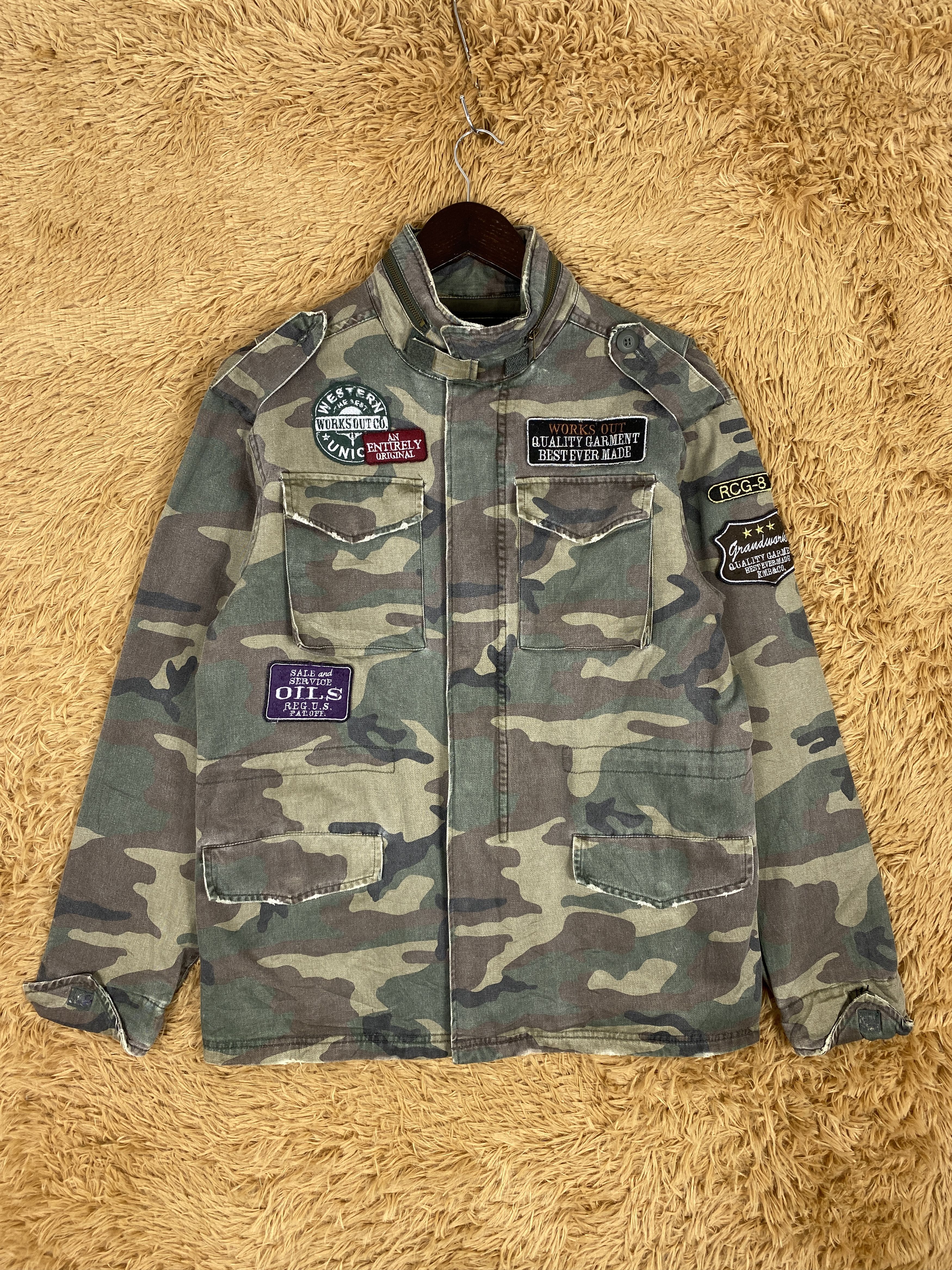 Vintage Vintage Center Clease Military Jacket Size US S / EU 44-46 / 1 - 1 Thumbnail