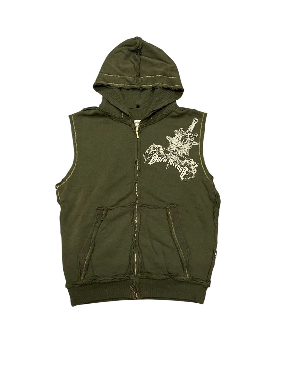 If Six Was Nine 2000s IFSIXWASNINE STYLE “BLADE BORN TO INCENSE”SLEEVELESS Size US M / EU 48-50 / 2 - 1 Thumbnail