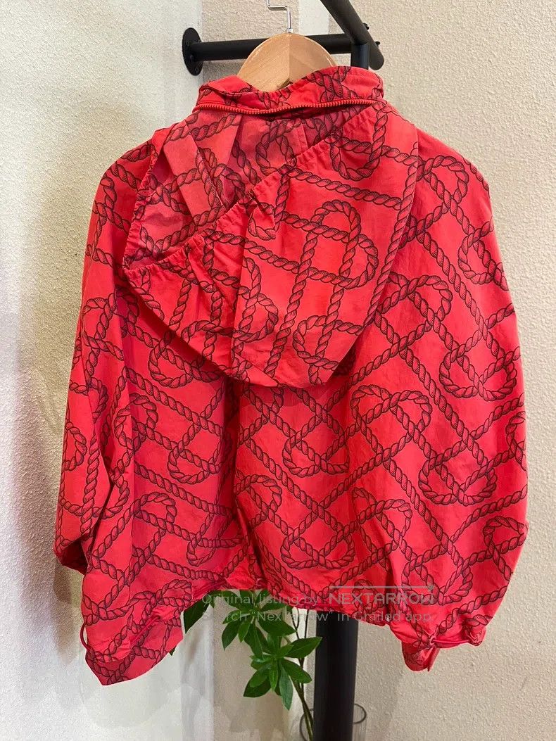 Hermes Hermes Red Rope Outdoor Set with Classic Rope Print Design Size XXS / US 00 / IT 34 - 2 Thumbnail