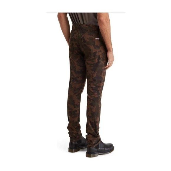Hudson Hudson Mens Brown Ace Camo Print Mid Rise Skinny Jeans Sz 34 Size US 34 / EU 50 - 2 Thumbnail