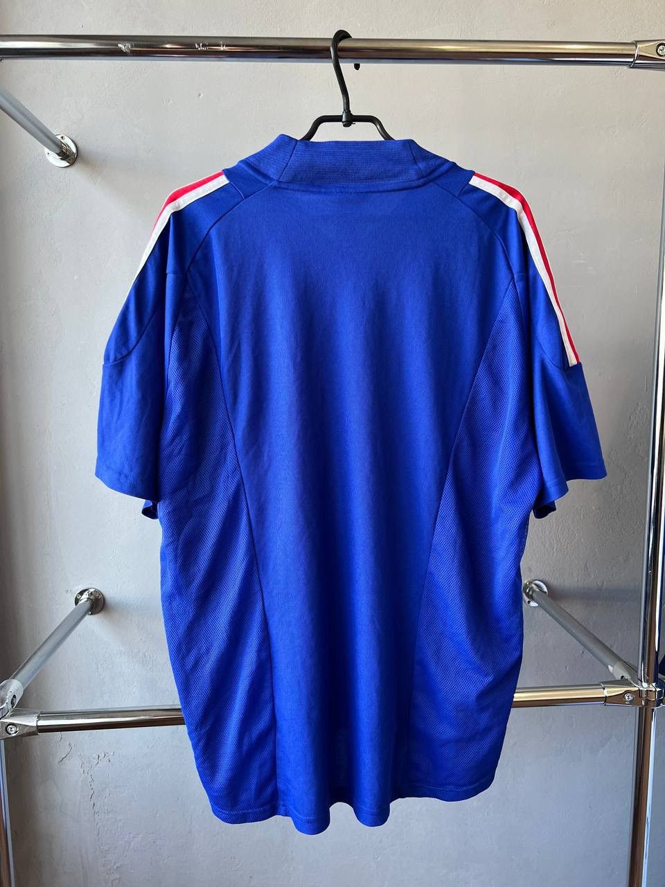 Vintage 2002/04 FRANCE TEAM HOME SOCCER JERSEY FOOTBALL SHIRT ADIDAS Size US L / EU 52-54 / 3 - 11 Thumbnail