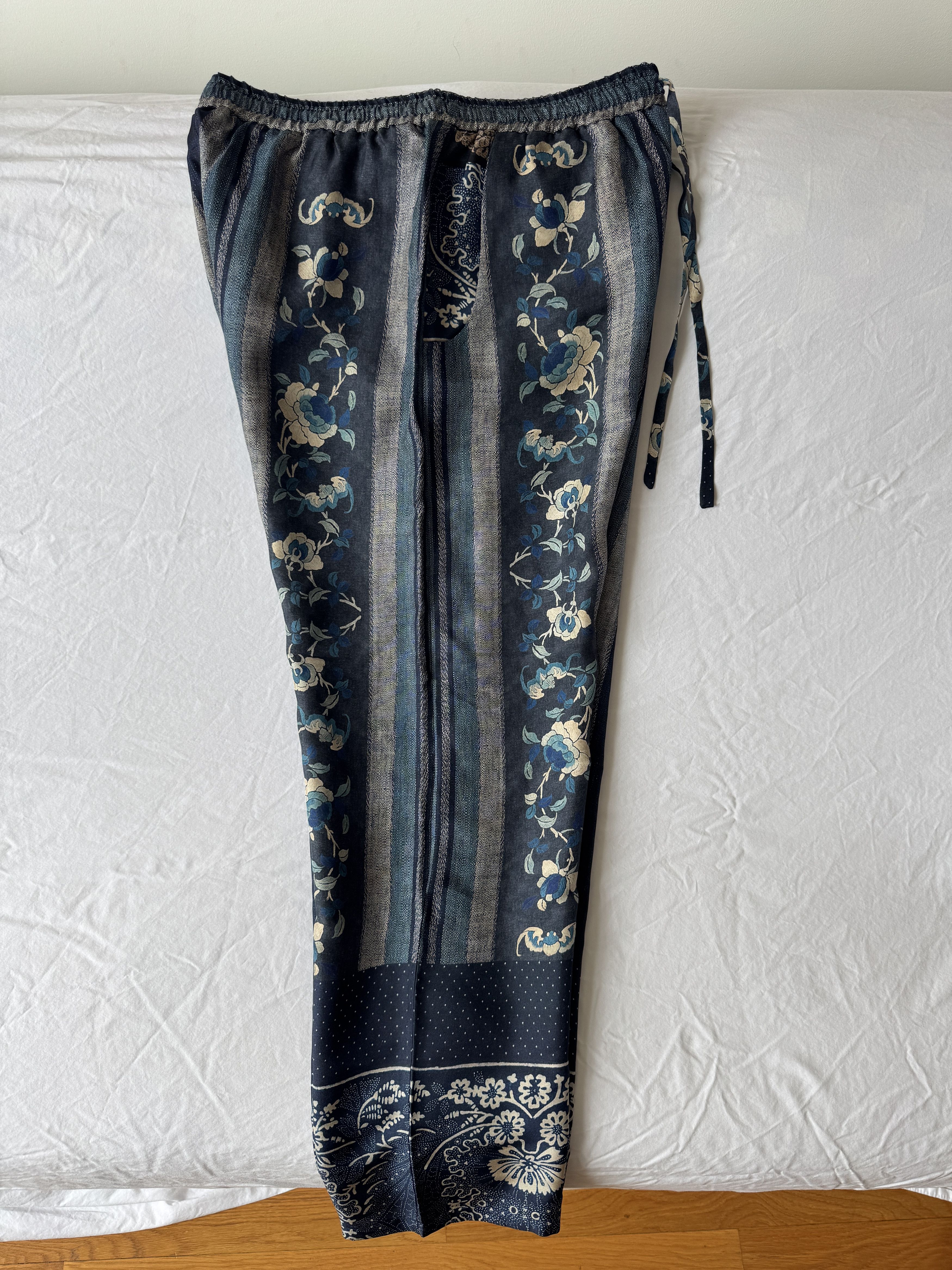 Pierre-Louis Mascia Silk Trousers Size US 34 / EU 50 - 4 Thumbnail