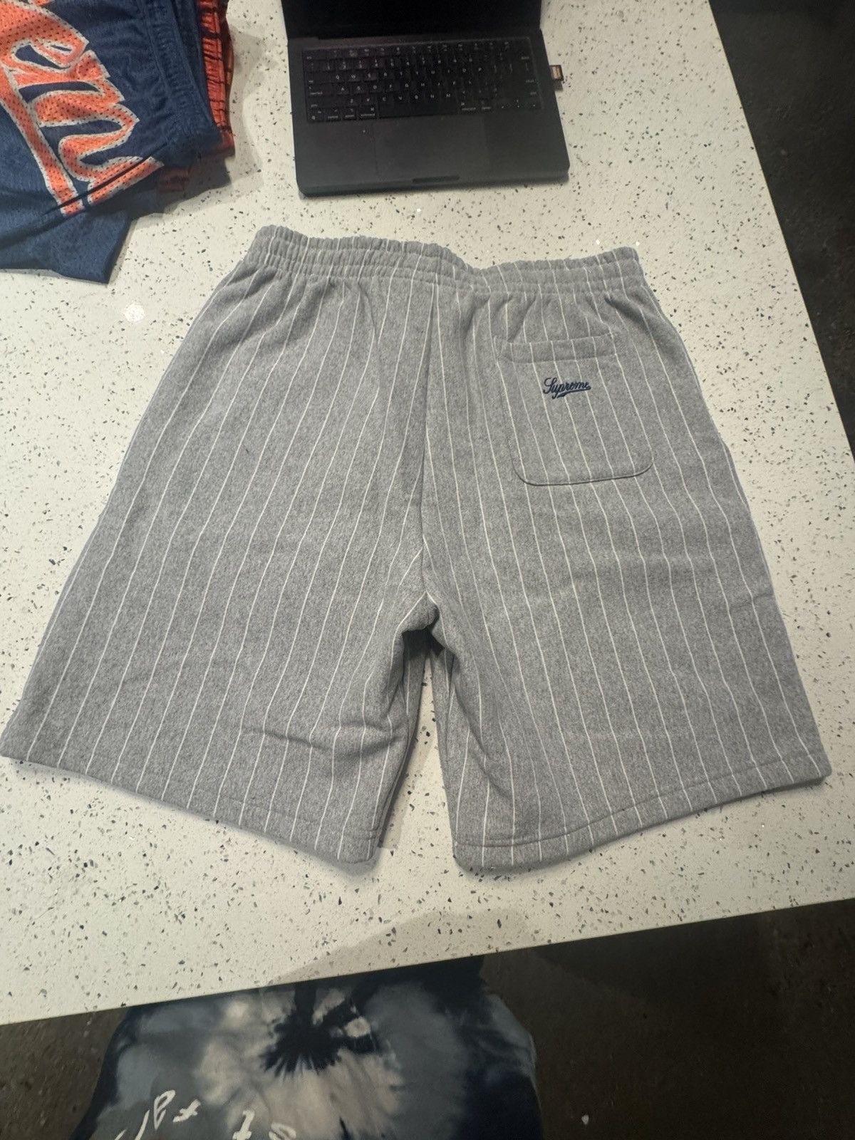 Supreme Pinstripe Sweatshort