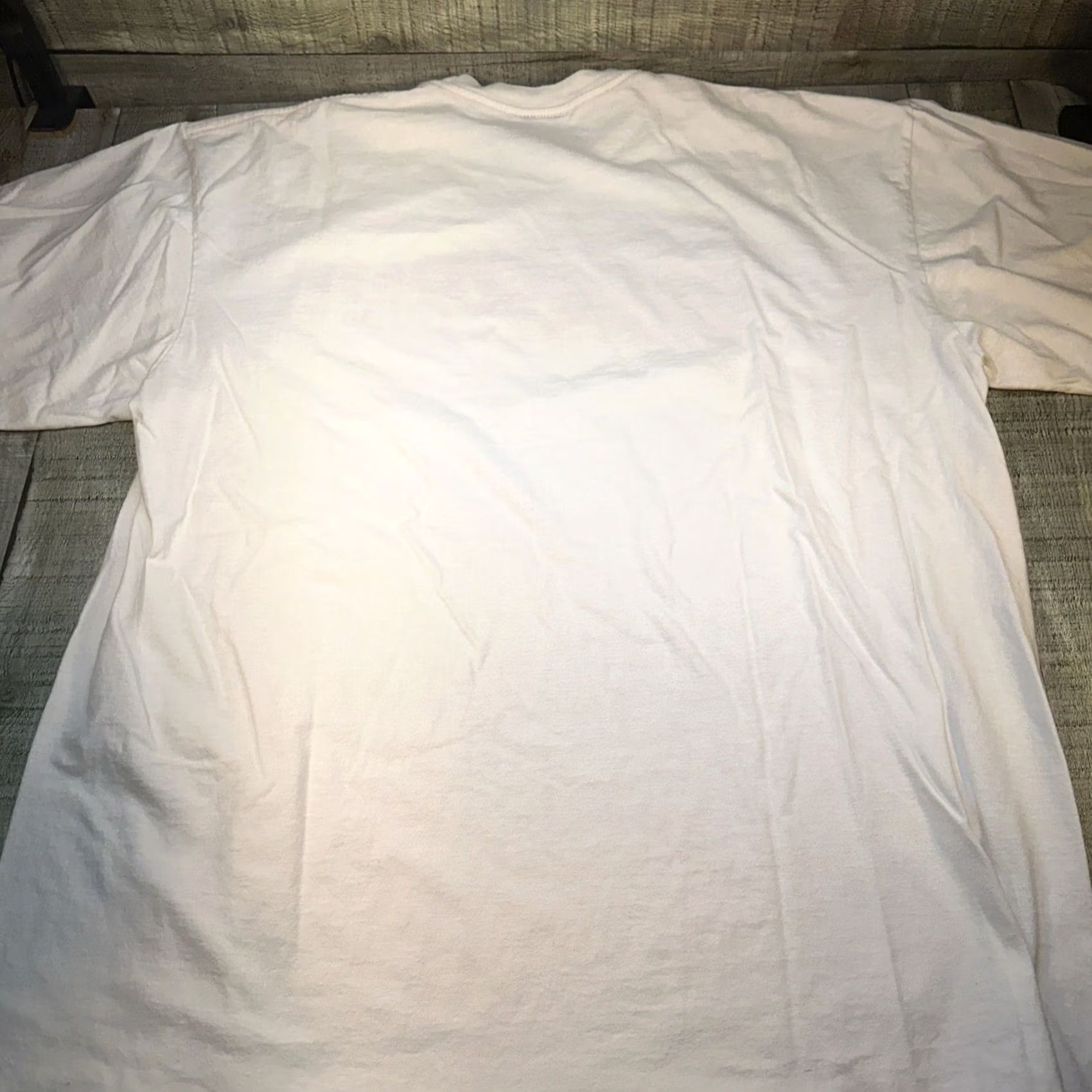 Nike VINTAGE Nike T-Shirt Men XL White Silver Tag Y2K Metal Theme Size US XL / EU 56 / 4 - 5 Thumbnail