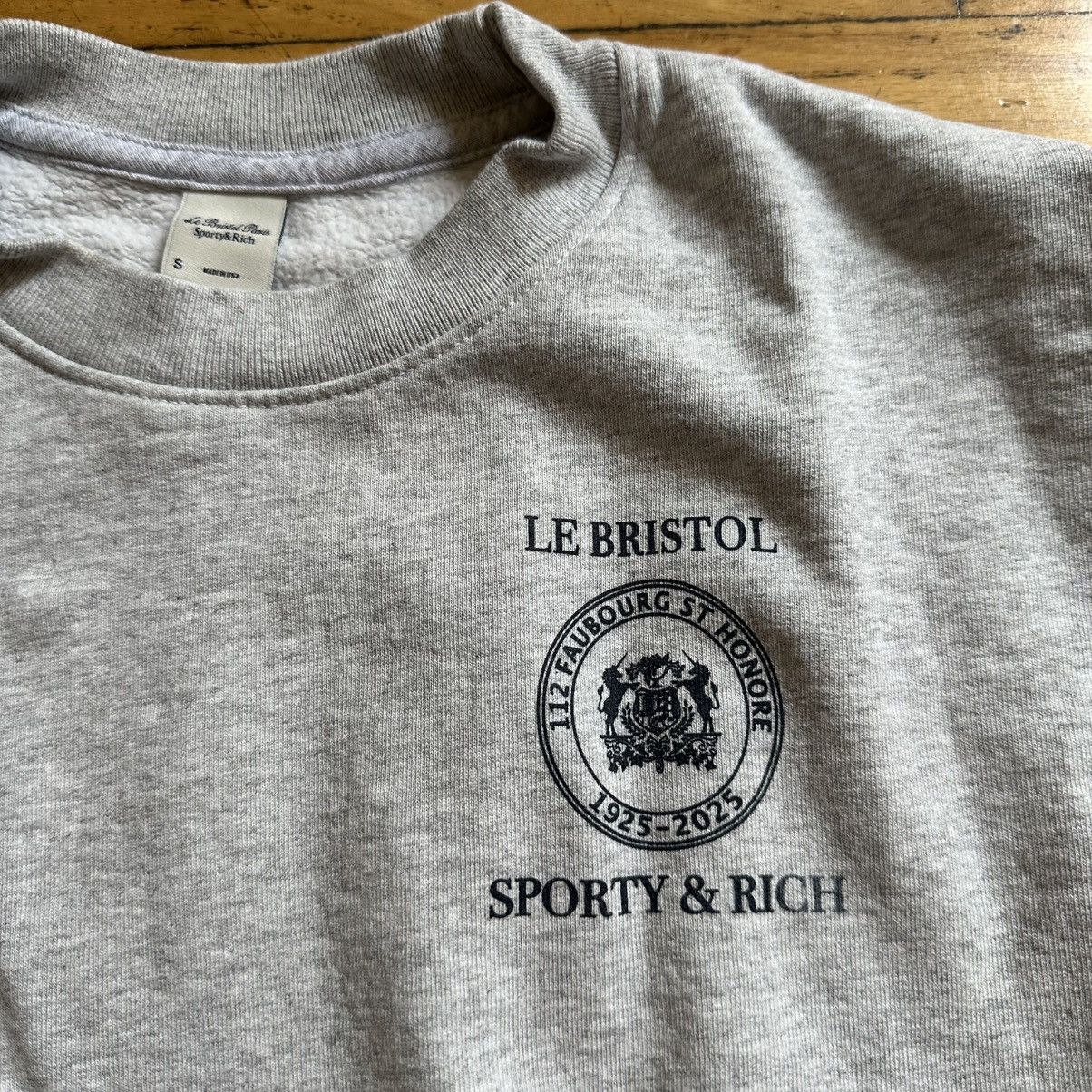Sporty & Rich Le bristol fleece pullover Size S / US 4 / IT 40 - 4 Thumbnail
