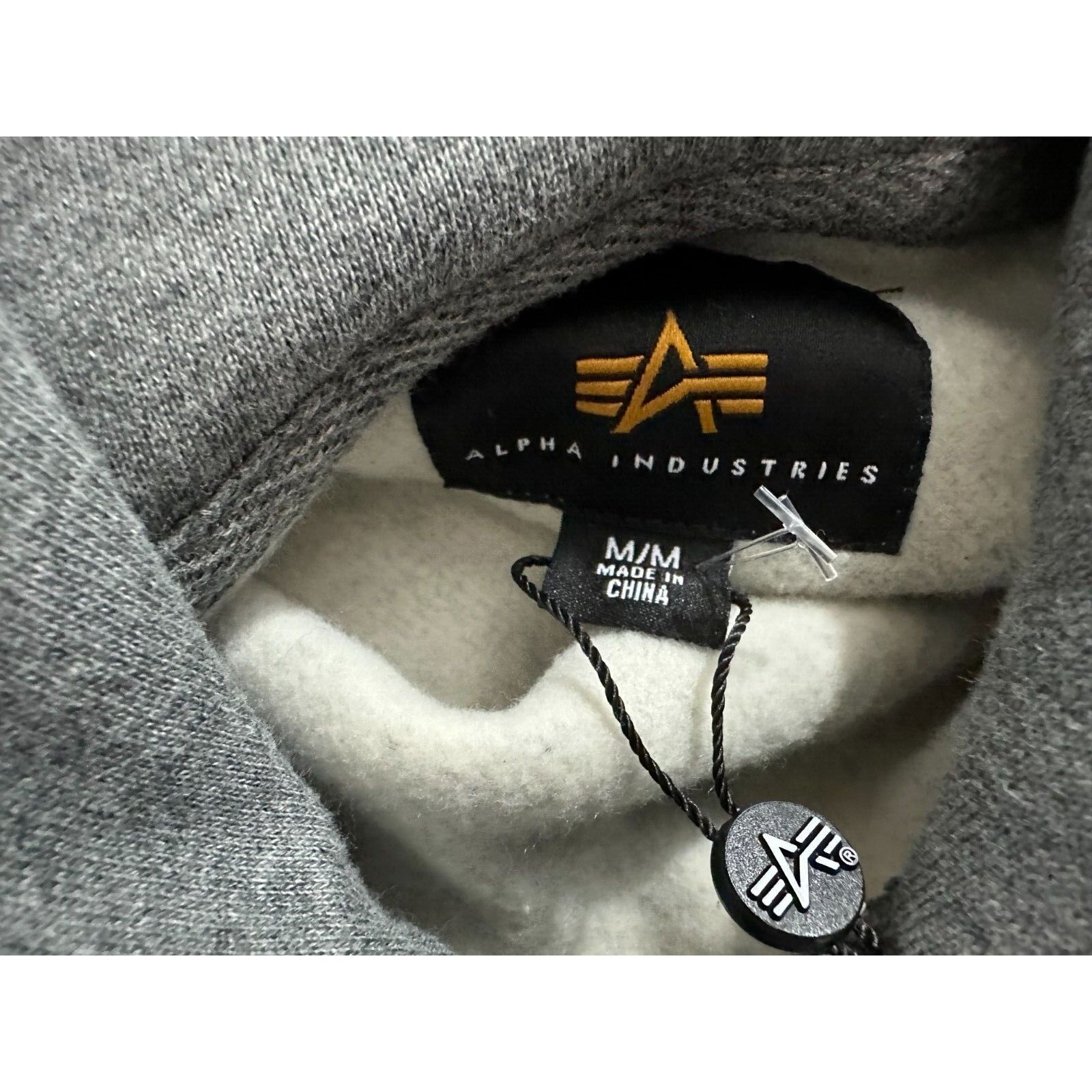 Alpha Industries Alpha Industries Essential Hoodie color Charcoal Heather Siz Size US M / EU 48-50 / 2 - 3 Thumbnail