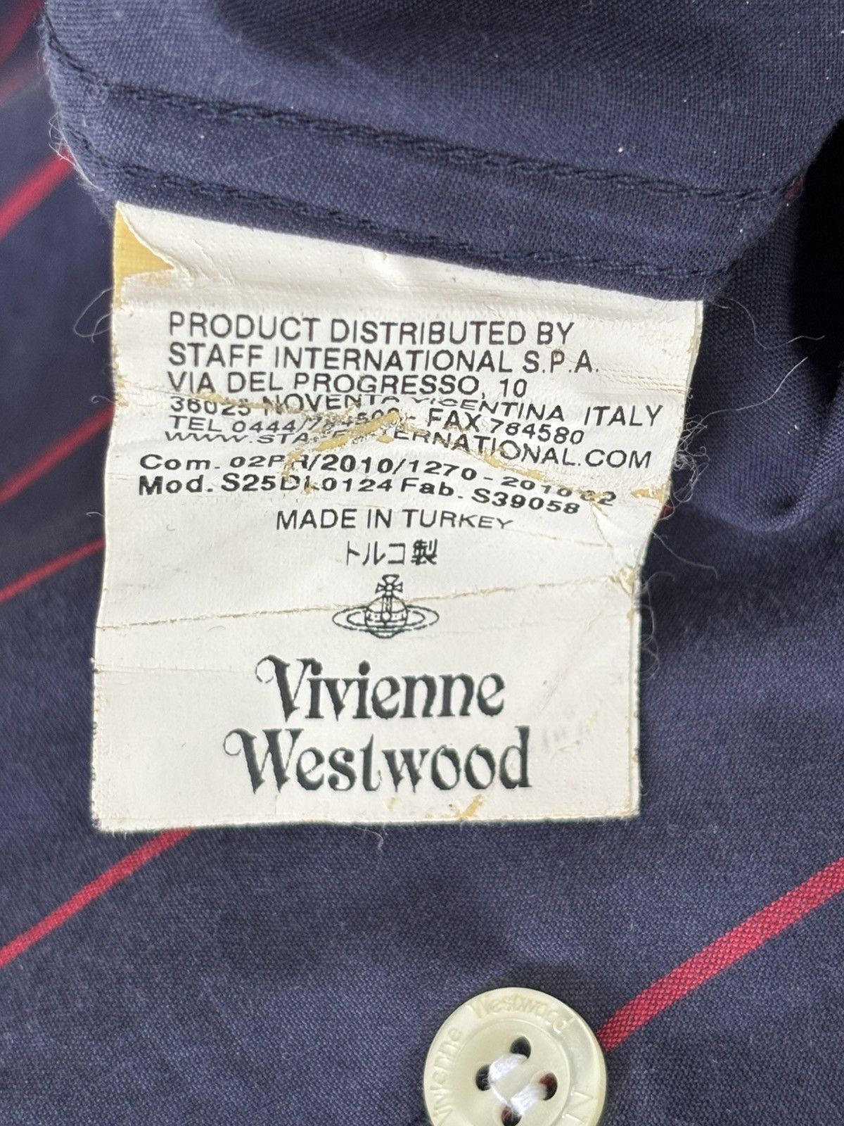Vivienne Westwood AW10 RUNWAY Shirt Size US L / EU 52-54 / 3 - 9 Thumbnail