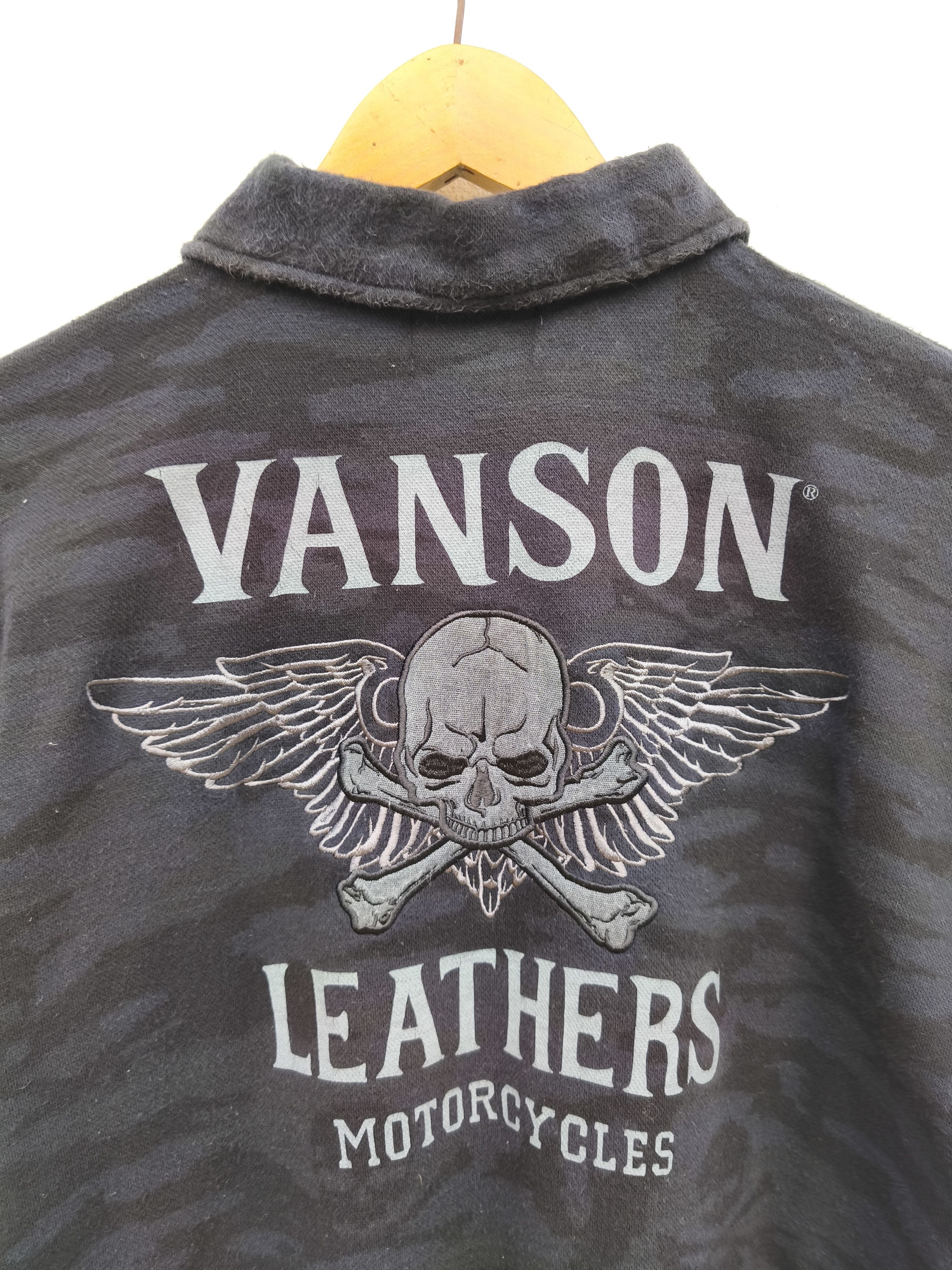 Vanson Leathers Vanson Leathers polo tee camouflage Skulls beauty beast Size US L / EU 52-54 / 3 - 1 Thumbnail