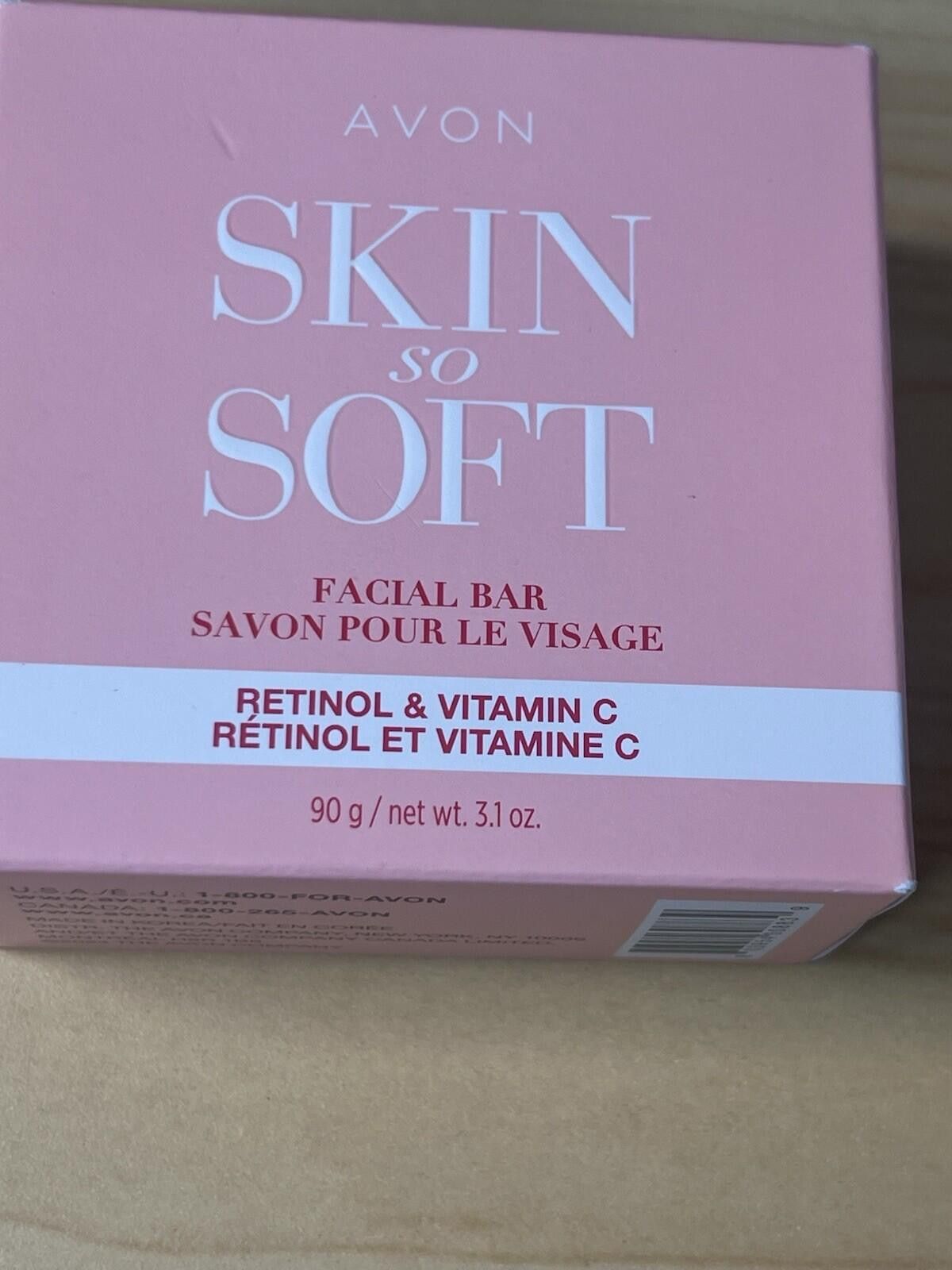 Other Avon Skin So Soft Facial Bar, Reitnol + Vitamin C, 3.1oz/90g Size ONE SIZE - 1 Thumbnail