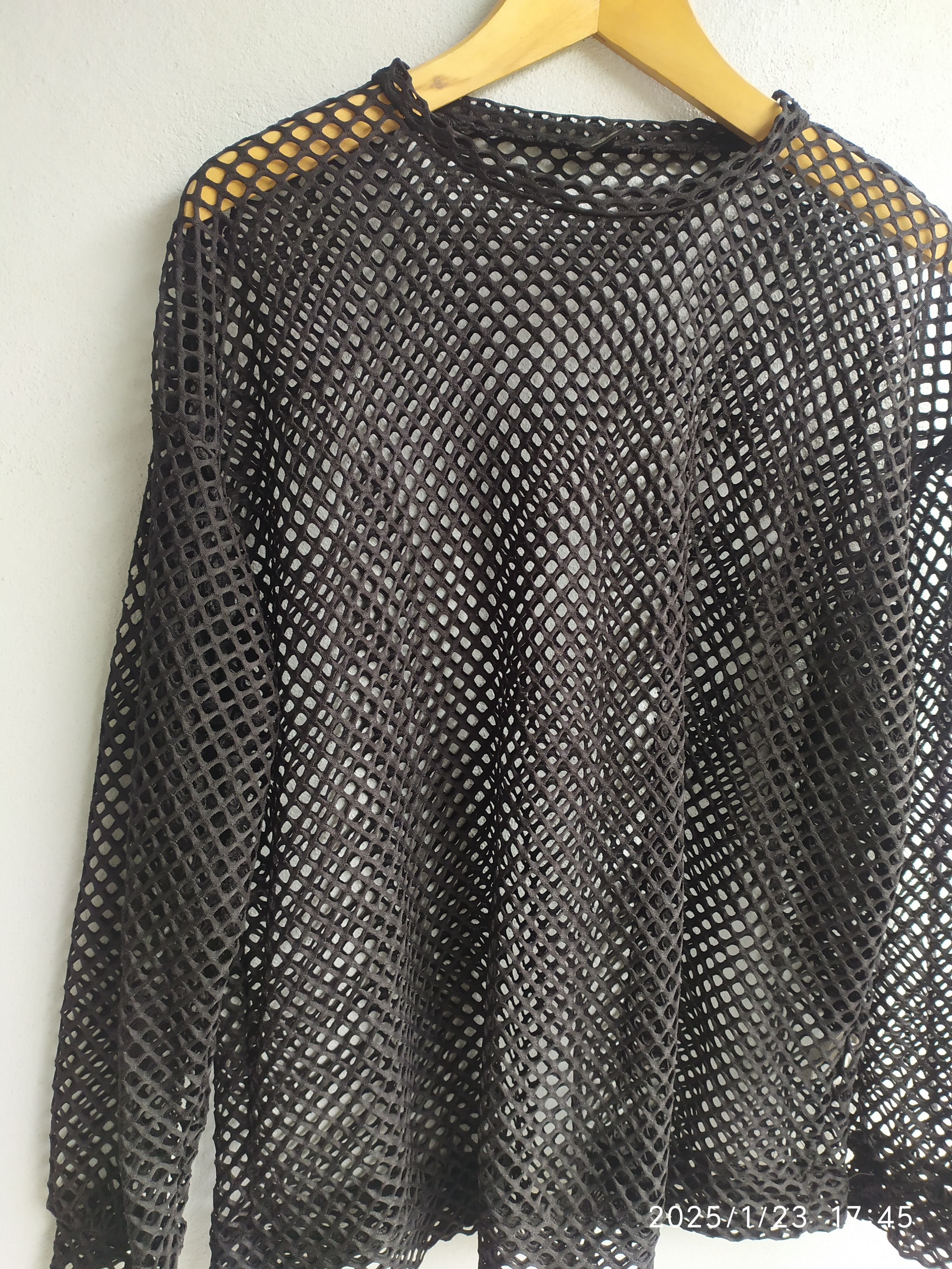 If Six Was Nine × Japanese Brand × Le Grande Bleu (L.G.B.) Japanese Dazy Mesh long sleeve if6was9 lgb Size US XL / EU 56 / 4 - 3 Thumbnail