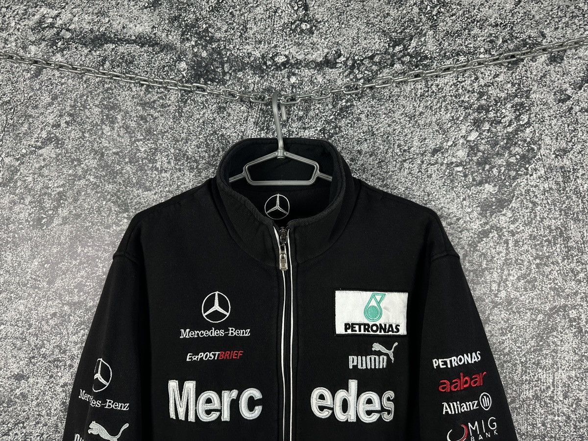 Mercedes-Benz Formula 1 Mercedes Benz Petronas Racing Jacket Vintage F1 Size US L / EU 52-54 / 3 - 2 Thumbnail