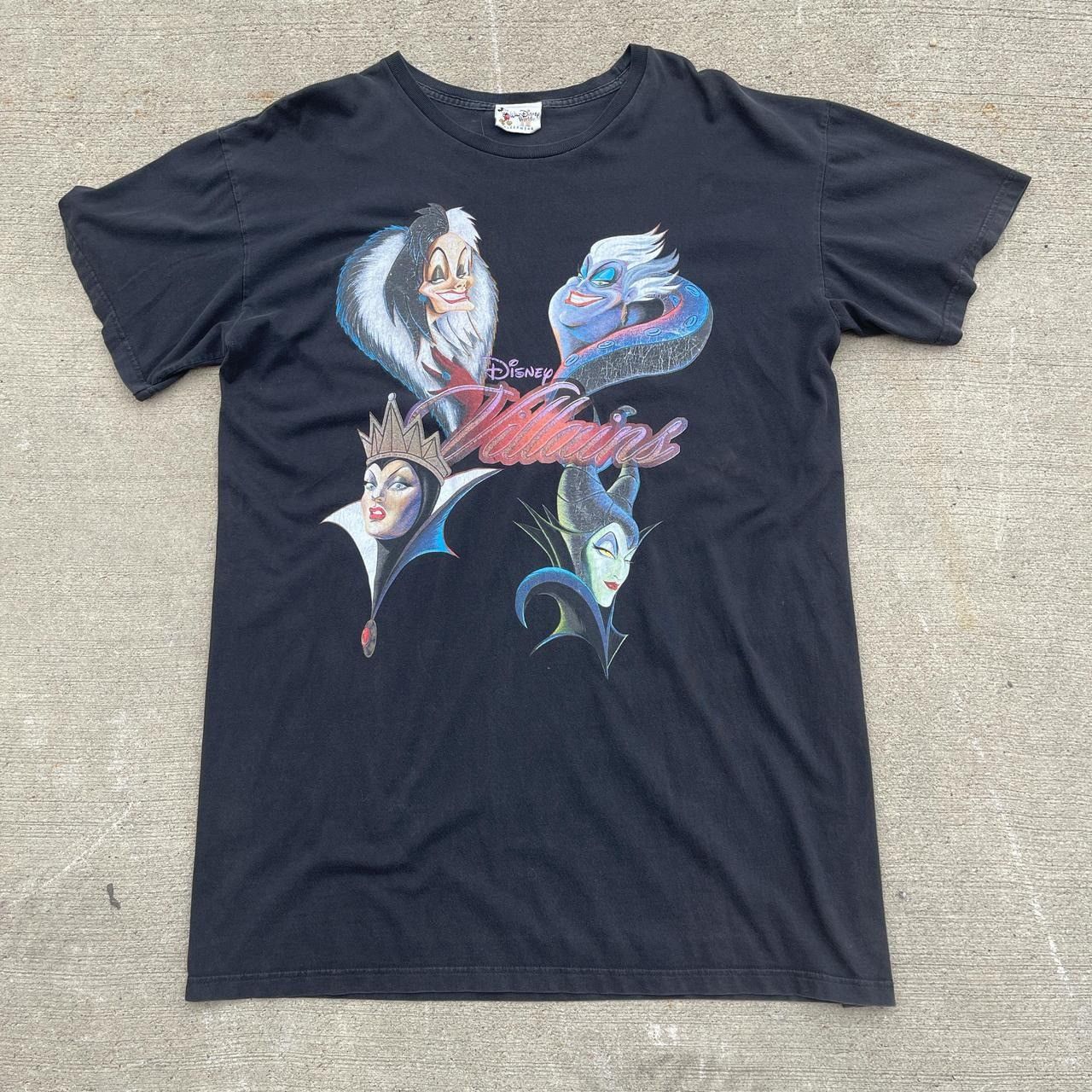 Disney Vintage 90s Disney Villians Tee Size US XXL / EU 58 / 5 - 1 Thumbnail