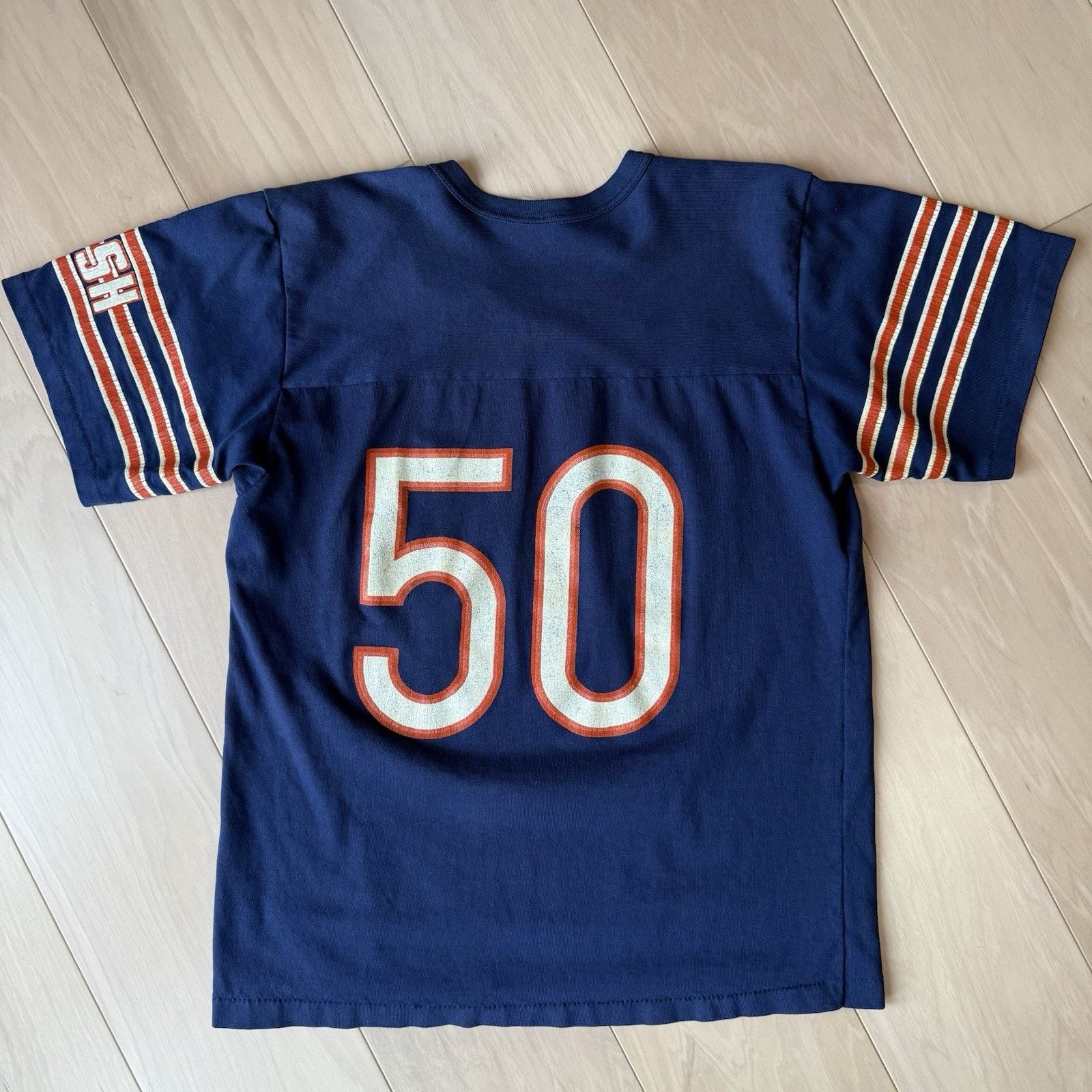 NFL × Vintage Vintage Chicago Bears Shirt L Navy 80s NFL Mike Singletary Size US L / EU 52-54 / 3 - 7 Thumbnail
