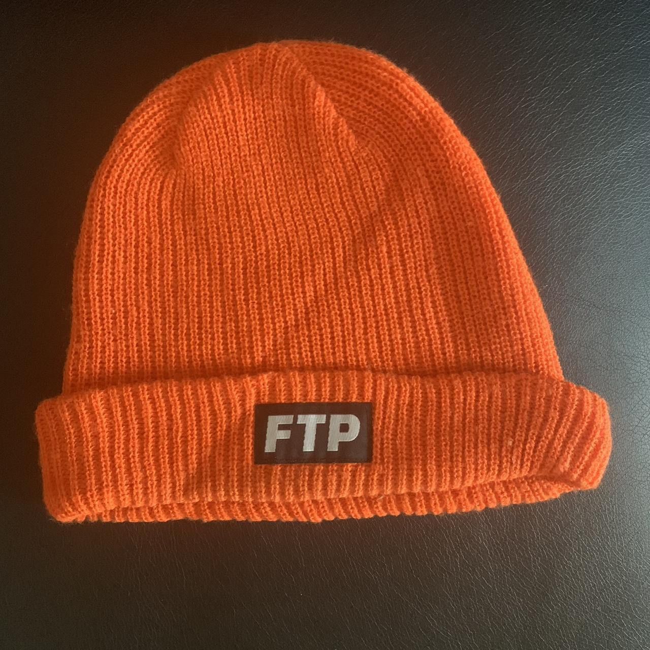Orange FTP Beanie