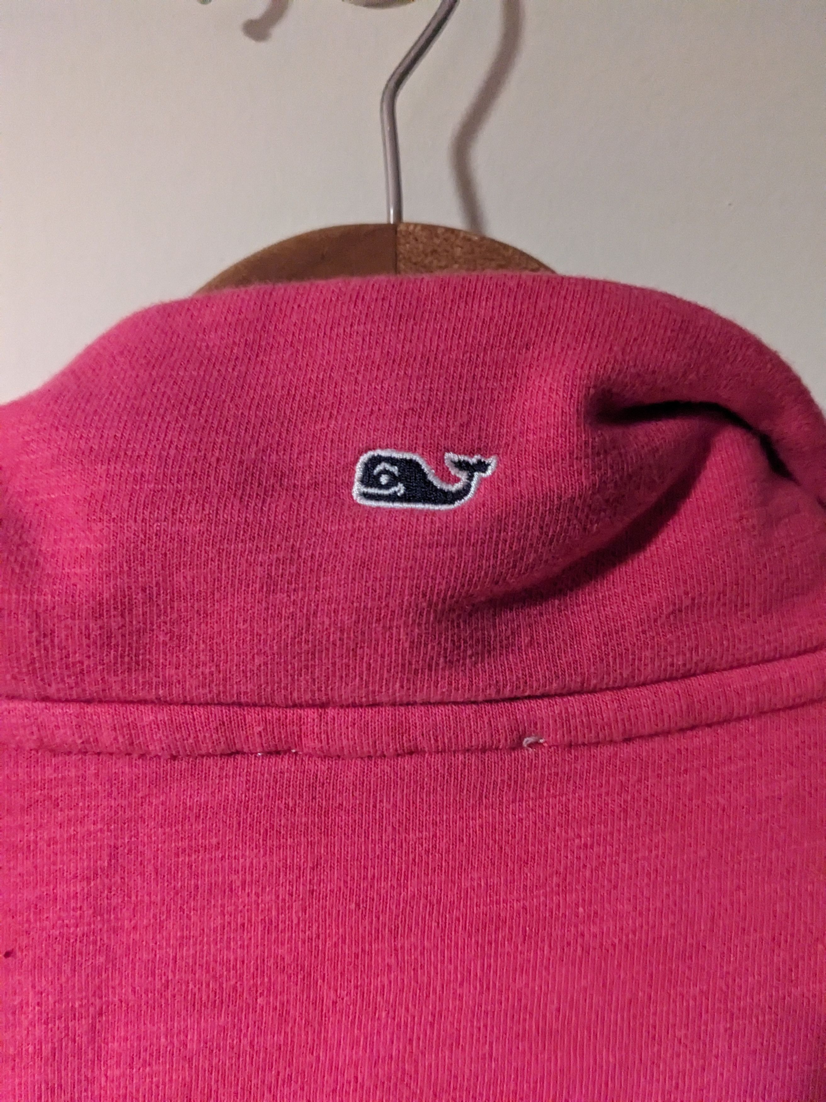 Designer × Vineyard Vines Vineyard Vines Pink X-Small Quarter Zip Sweater Size XS / US 0-2 / IT 36-38 - 9 Thumbnail