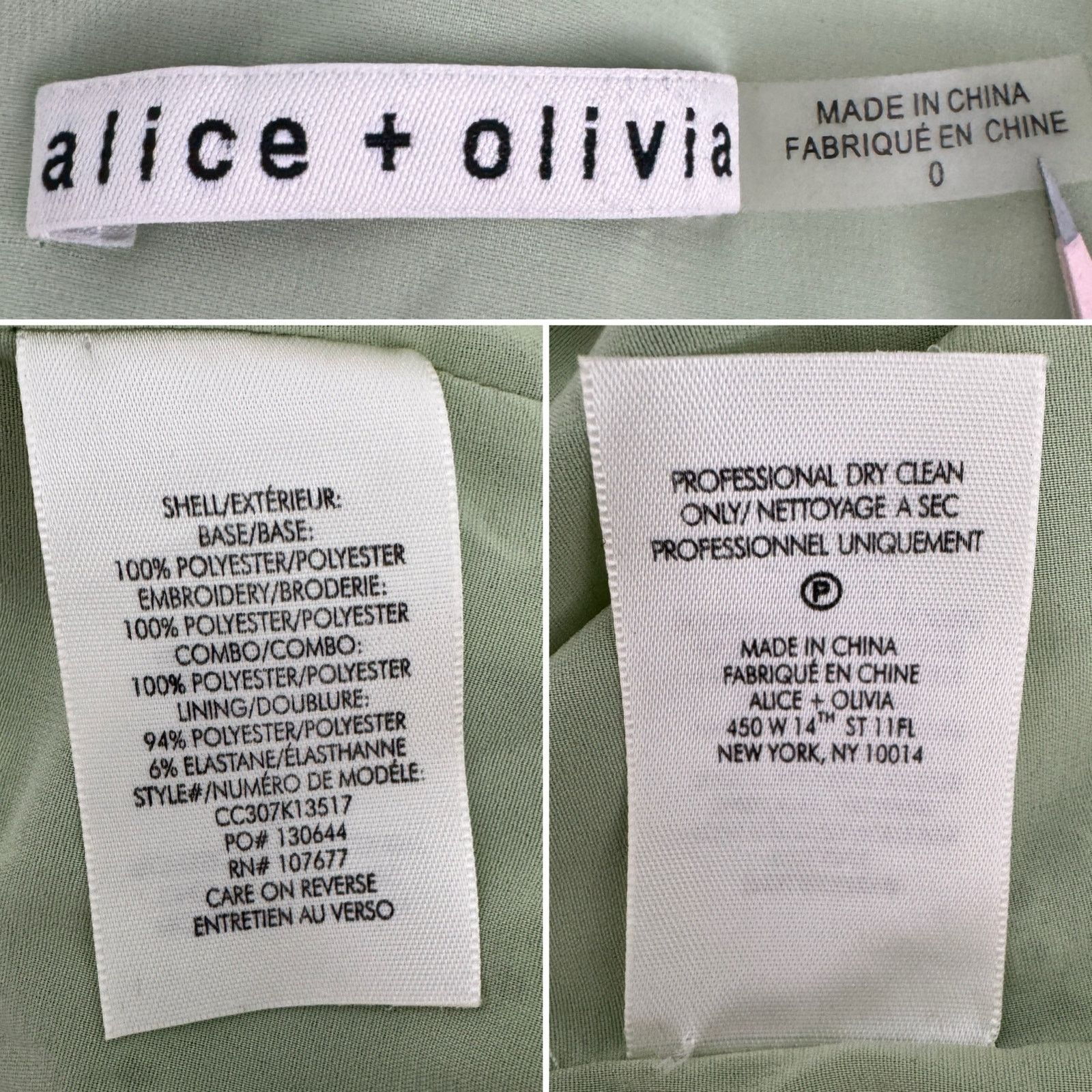Alice + Olivia Alice + Olivia Emelia Eyelet Ruffle Maxi Dress green Size 0 Size XS / US 0-2 / IT 36-38 - 11 Thumbnail