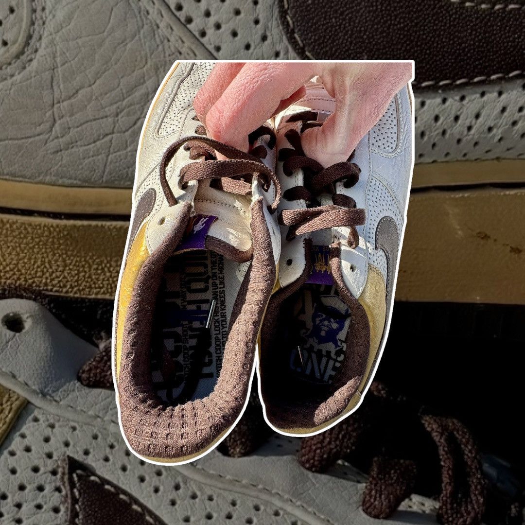 Nike 2007 Nike Air Force 1 Low “Micheal Cooper” Size US 9 / EU 42 - 9 Thumbnail