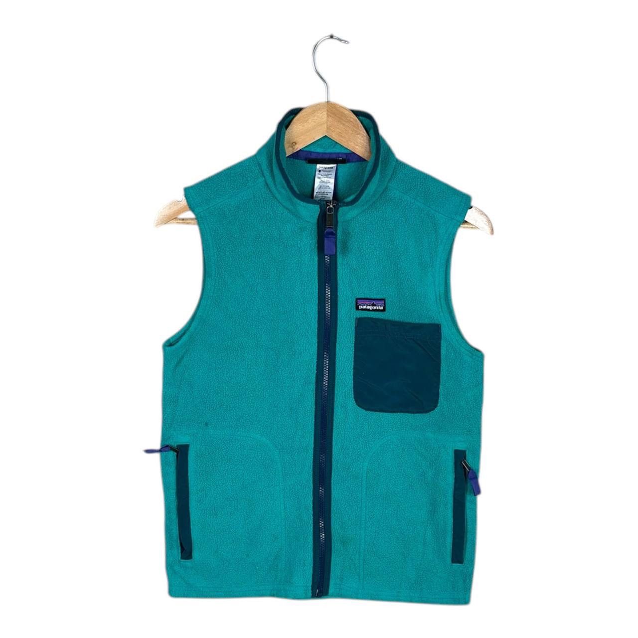 Patagonia PATAGONIA M’S KARSTENS VEST GREEN FLEEC JACKET Size US XS / EU 42 / 0 - 2 Thumbnail