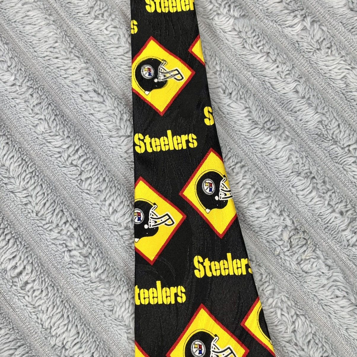 NFL Pittsburgh Steelers III Men's Tie Ralph Marlin Vintage 1995 Size ONE SIZE - 9 Thumbnail