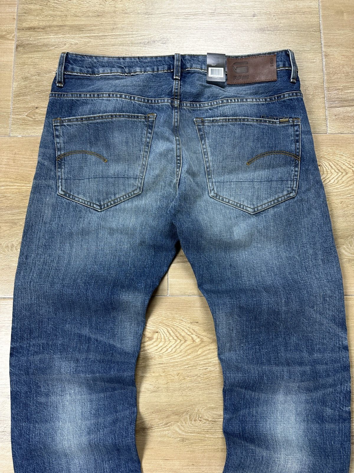 G-Star NEW🏷️ G-Star Raw 3301 Slim Denim Jeans Size US 38 / EU 54 - 9 Thumbnail