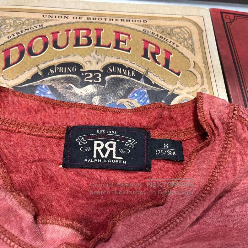 RRL Ralph Lauren RRL Ralph Lauren Old Henry short sleeved T-shirt base shir Size US M / EU 48-50 / 2 - 4 Thumbnail