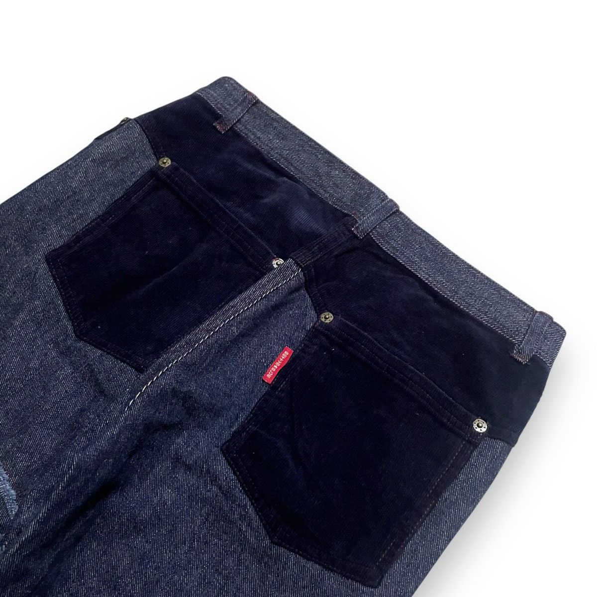 Japanese Brand ORIGINAL FLARE PATCHWORK SHINJI ABE BETTY (30×40) Size US 30 / EU 46 - 11 Thumbnail