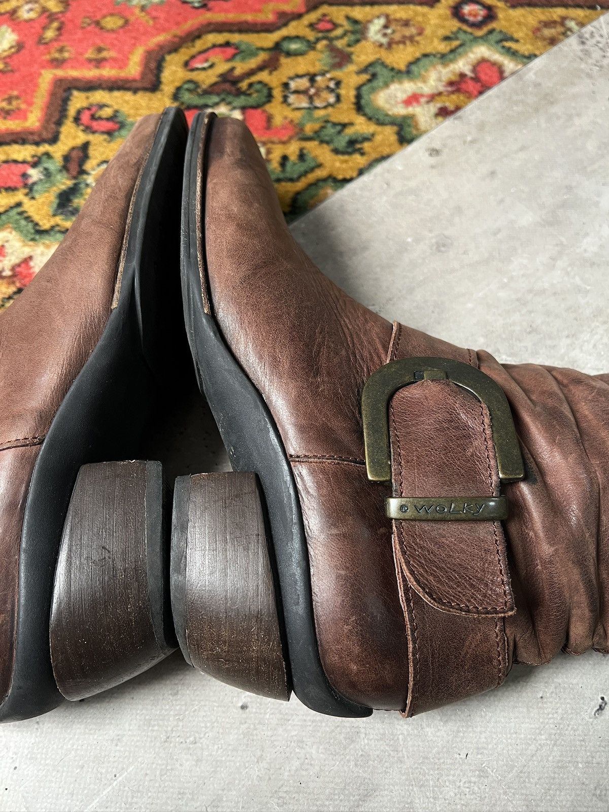 Guidi Guidi style leather boots ankle moto style platform Size US 9 / EU 42 - 4 Thumbnail