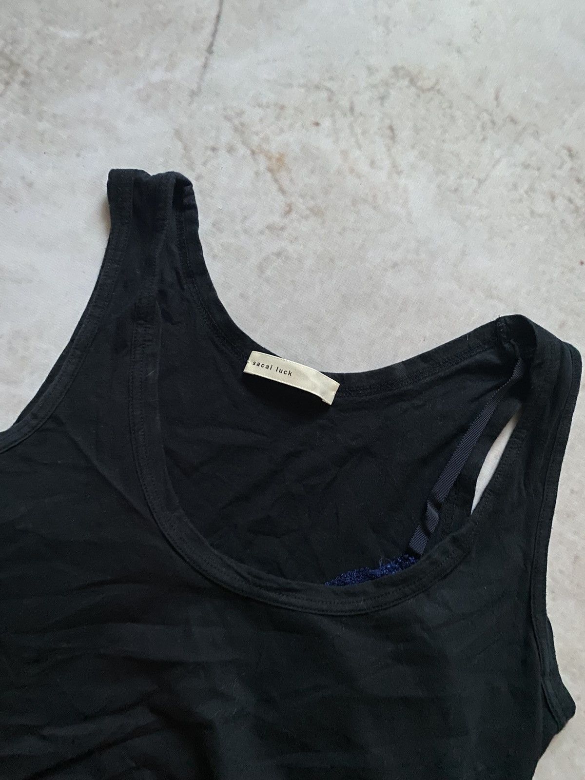 Designer × Japanese Brand × Sacai Sacai Luck Lingerie Collection Rayon Tank Top Size M / US 6-8 / IT 42-44 - 10 Thumbnail