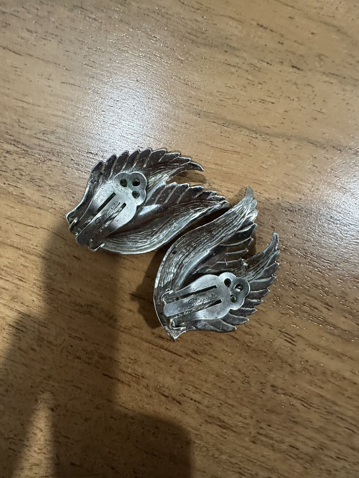 Schiaparelli Vintage Elsa Schiaparelli Women’s leaf earrings Size ONE SIZE - 4 Thumbnail