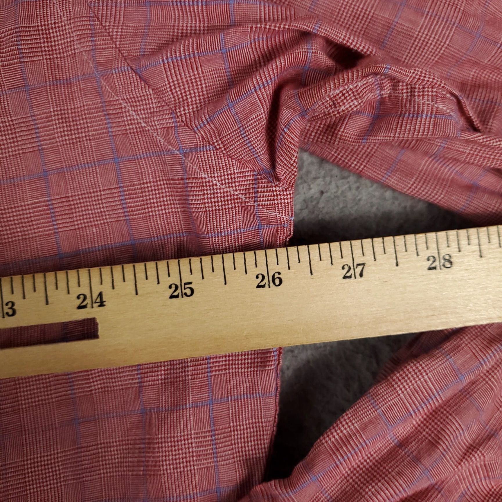 Nautica Nautica Shirt Mens XL Red Plaid Button-Up Long Sleeve Casual Formal Workwear Size US XL / EU 56 / 4 - 6 Thumbnail