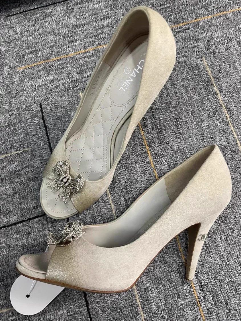 Chanel Chanel Women's High Heels Size 38 Size US 7.5 / IT 37.5 - 1 Thumbnail