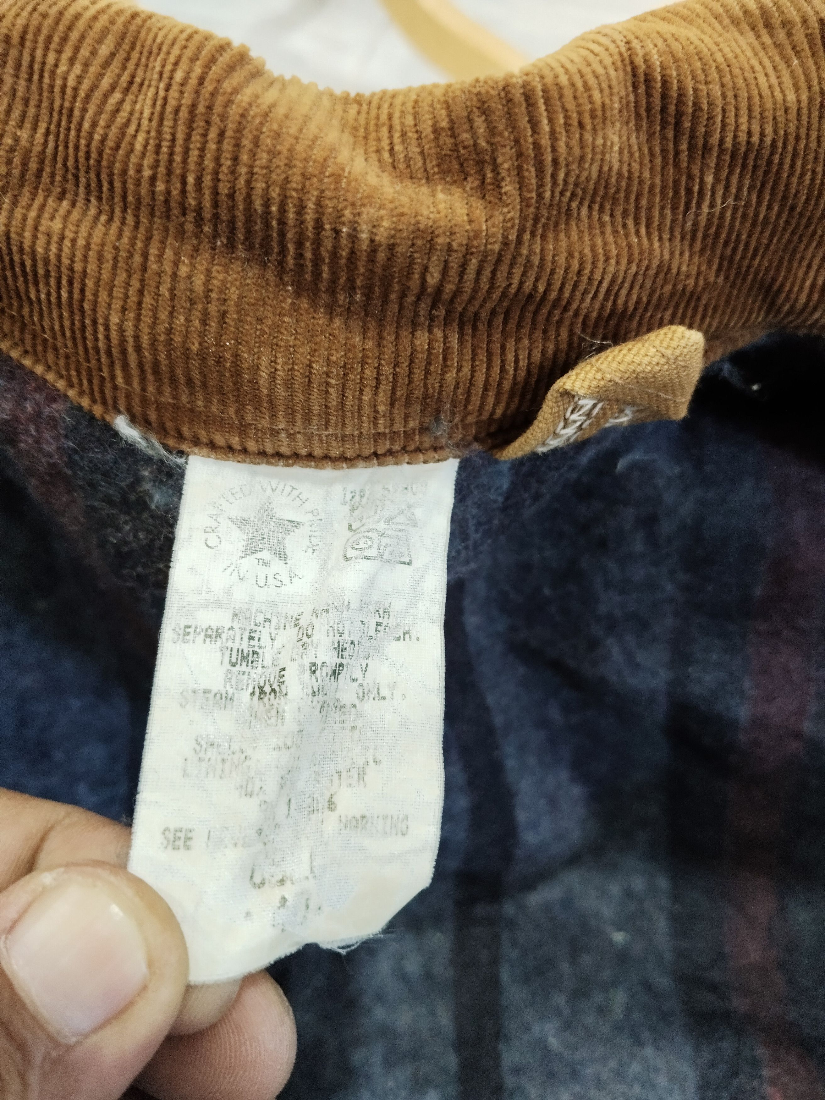 Carhartt × Carhartt Wip × Vintage Vintage Carhatt Detroit Blanket Workwear Jacket Size US XL / EU 56 / 4 - 9 Thumbnail
